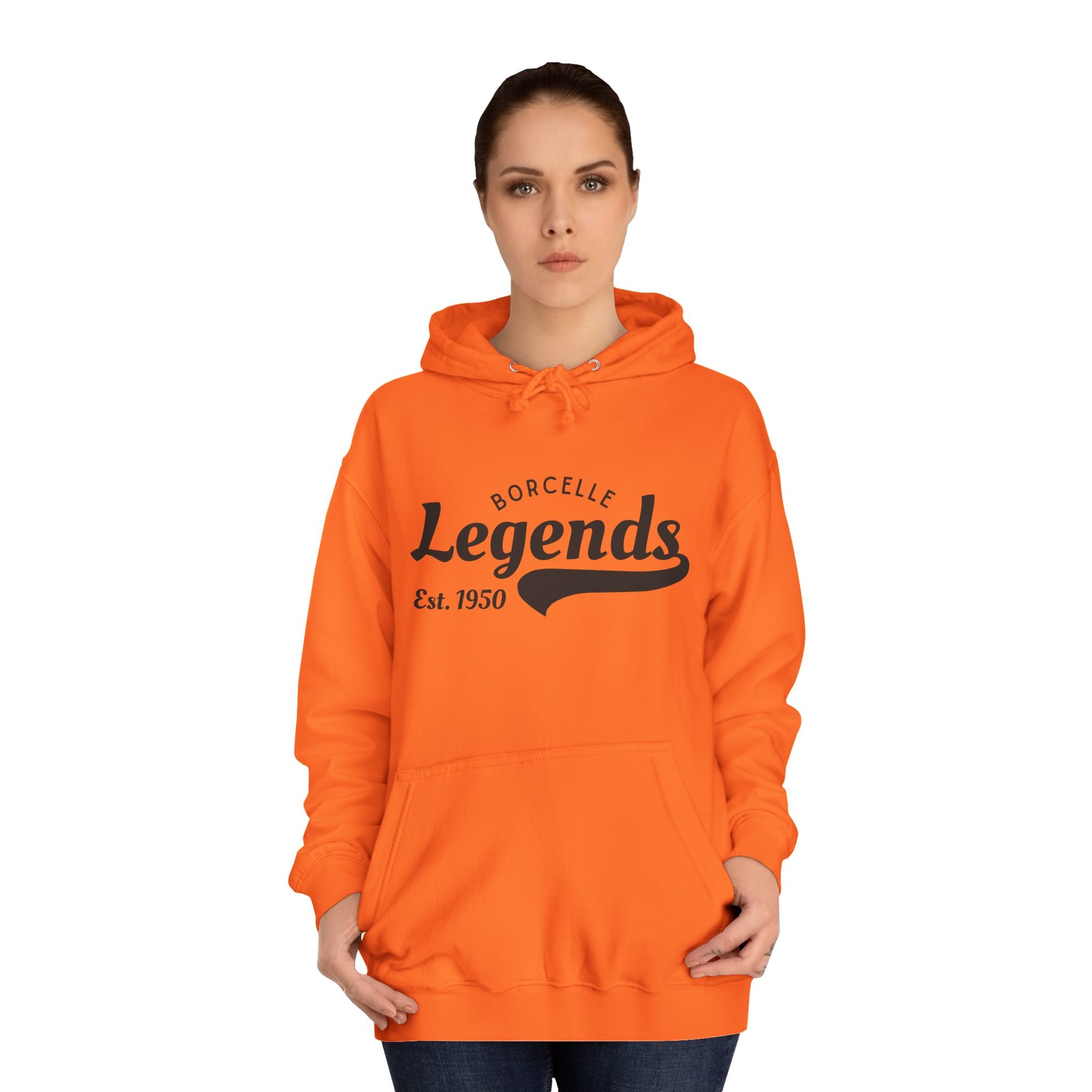 Classic College Legends Unisex Hoodie, Casual Wear, Campus Apparel, Gifts for Students, Graduation Gift, College Spirit