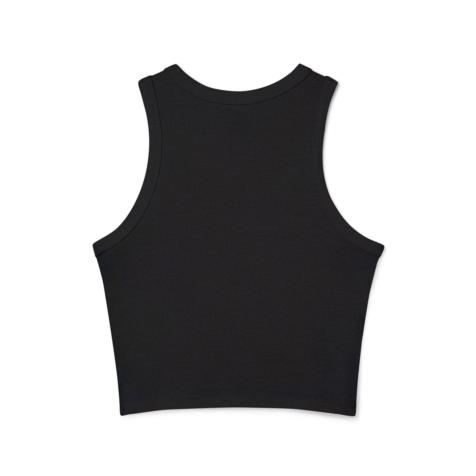 Chic Women's Racer Tank Top with Unique Design, Summer Essential, Casual Wear, Perfect for Everyday & Festivals, Stylish Gift