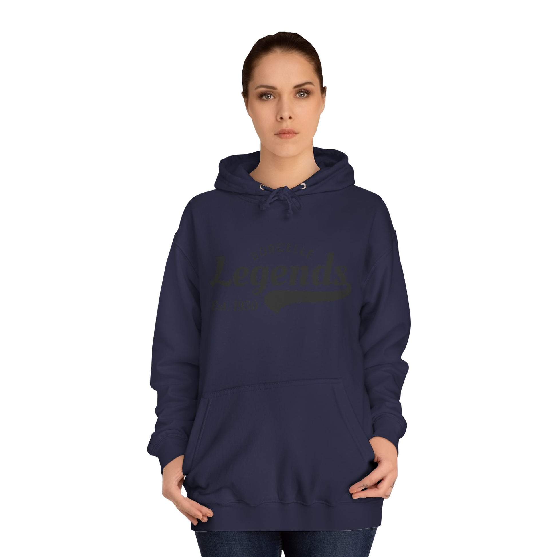 Classic College Legends Unisex Hoodie, Casual Wear, Campus Apparel, Gifts for Students, Graduation Gift, College Spirit