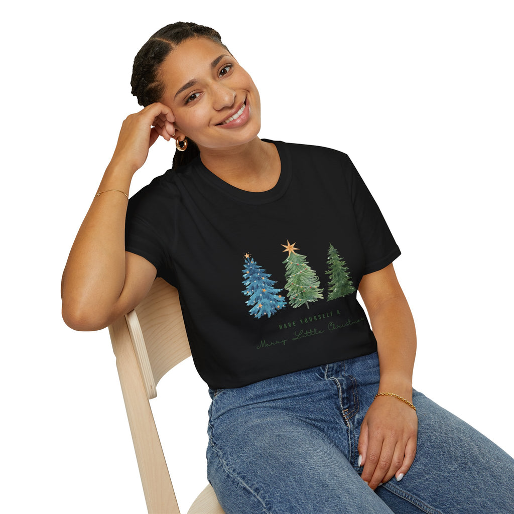 T-Shirt — Make Yourself At Home Christmas Tree Graphic Tee