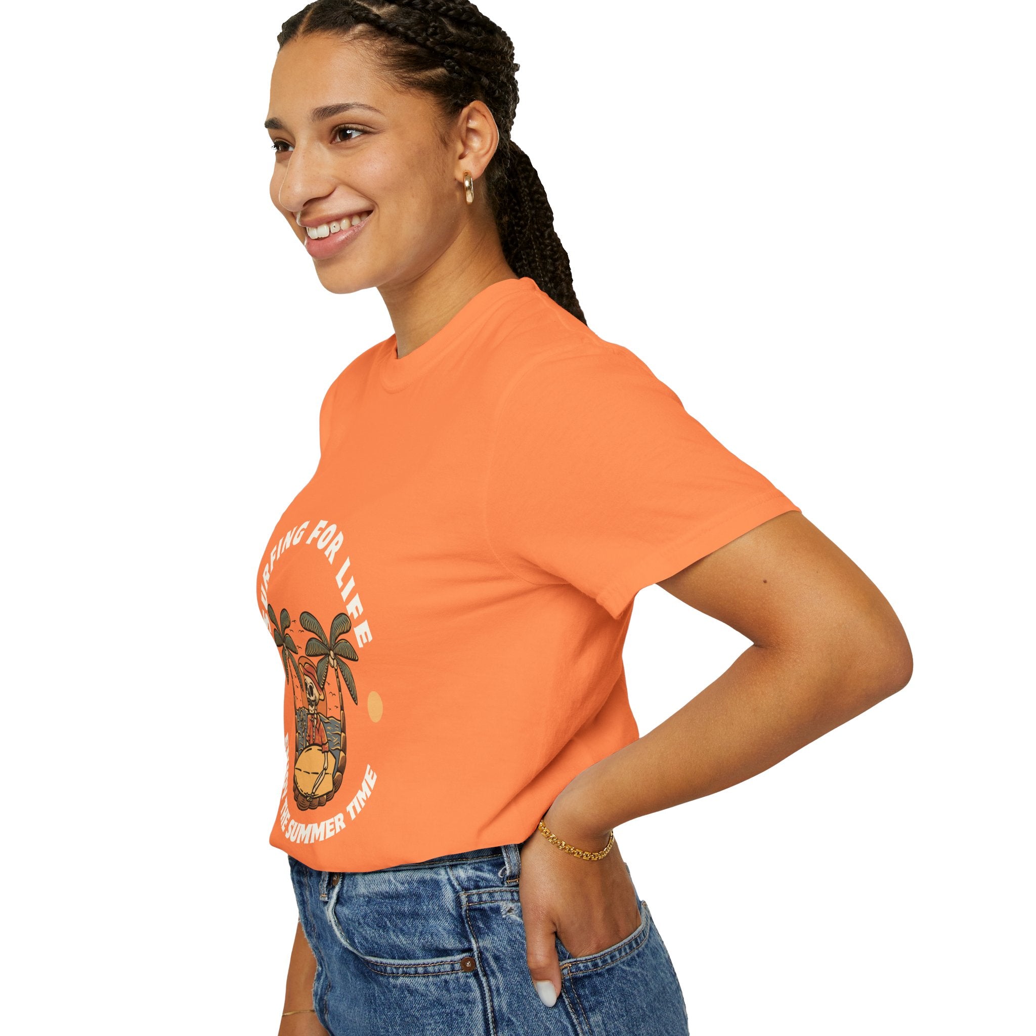 Surfing for Life T-Shirt | Vintage Summer Vibe Tee | Perfect for Beach Days, Surf Lovers, Summer Parties, Adventure Seekers