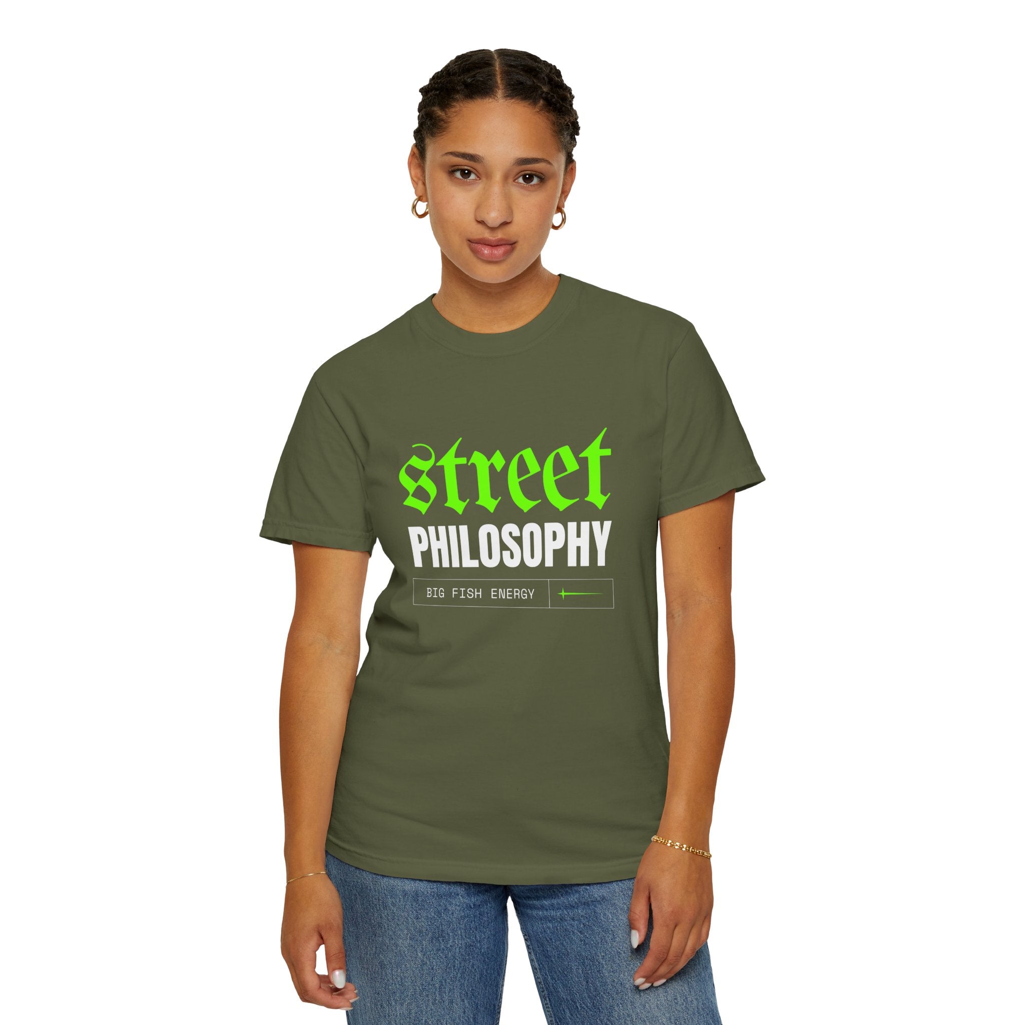 Street Philosophy Unisex Garment-Dyed T-shirt - Trendy Graphic Tee for Fashion Lovers, Streetwear, Casualwear, Gift for Friends, [...]