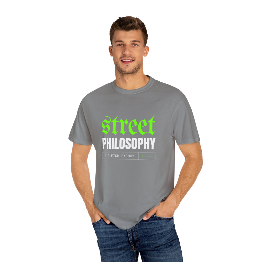 Street Philosophy Unisex Garment-Dyed T-shirt - Trendy Graphic Tee for Fashion Lovers, Streetwear, Casualwear, Gift for Friends, [...]