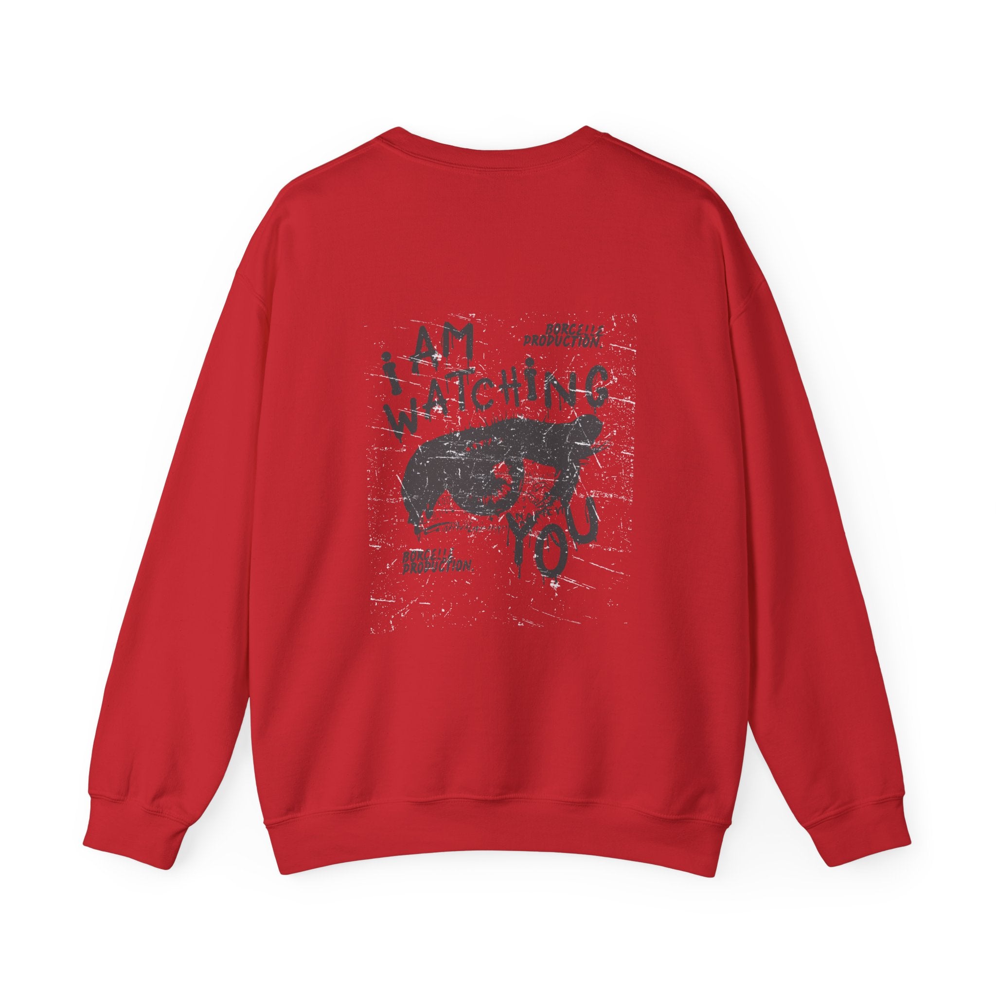 I Am Watching You Sweatshirt, Cozy Unisex Crewneck, Casual Gift, Eye-Catching Design, Trendy Fashion Statement