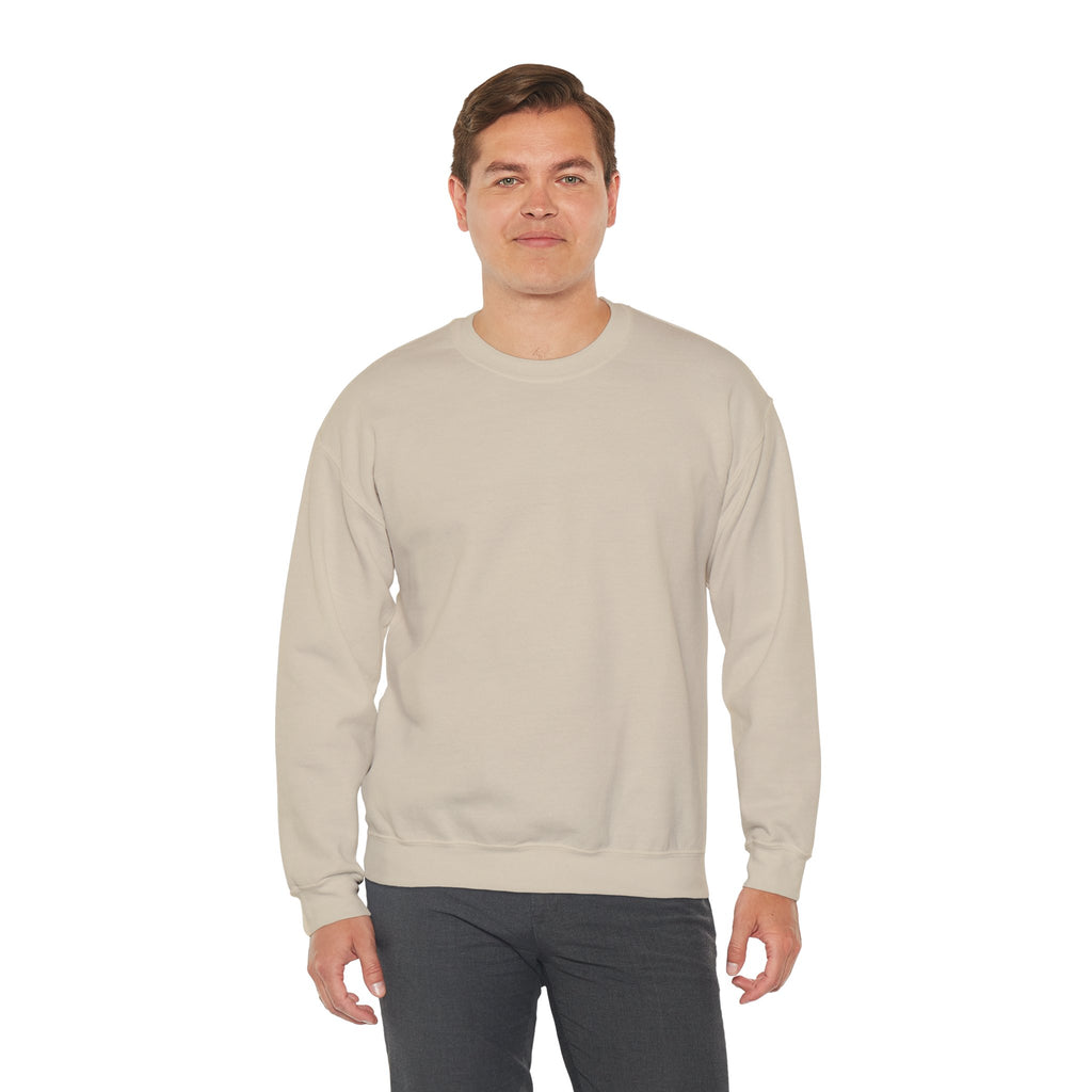 Happy and Dazzling Unisex Heavy Blend™ Crewneck Sweatshirt, Cozy Gift, Casual Wear, Everyday Comfort, Perfect for Birthdays or Celebrations