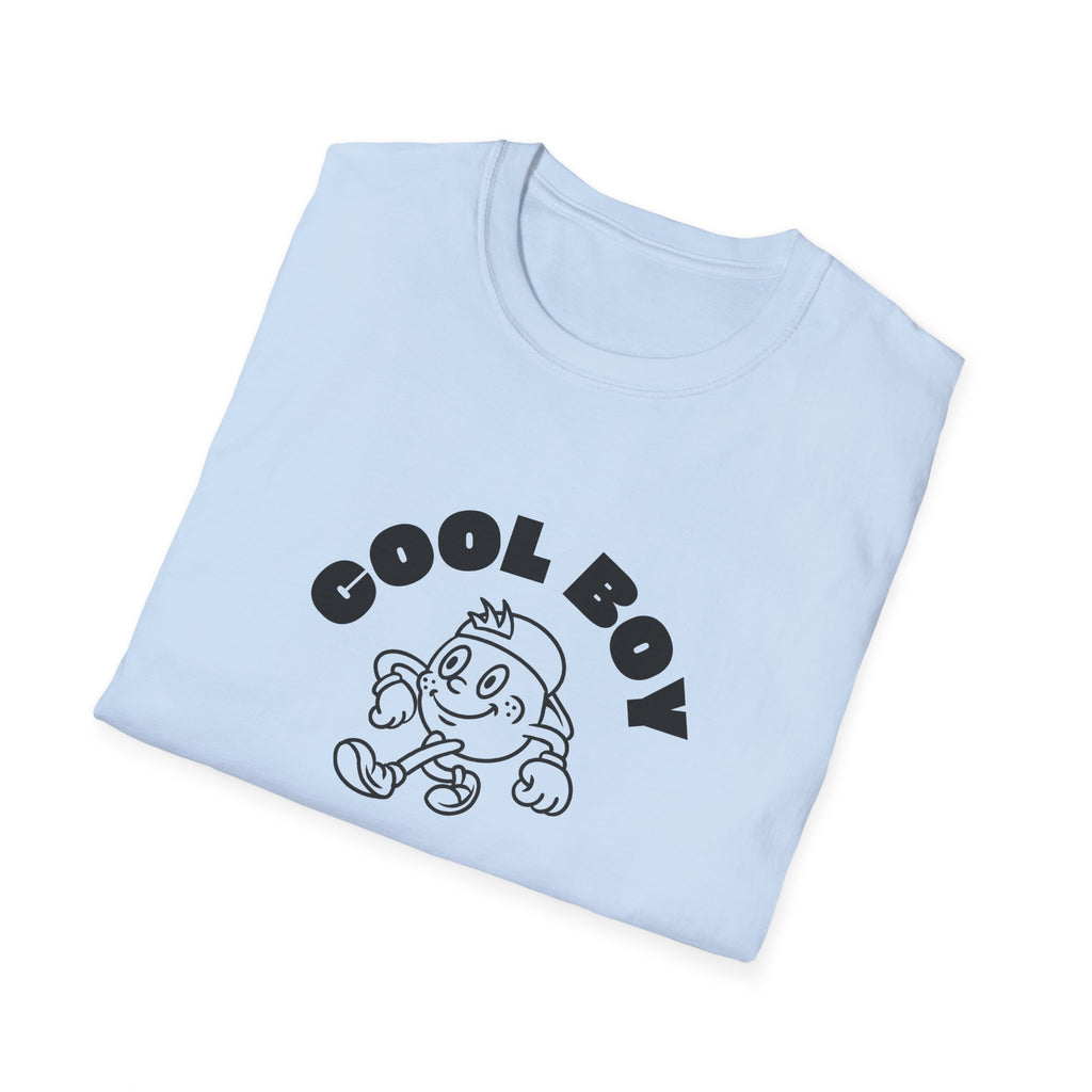 Cool Boy Graphic Tee — Retro Cartoon Design