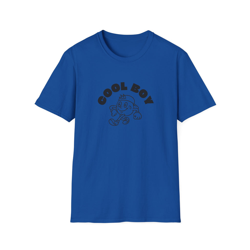 Cool Boy Graphic Tee — Retro Cartoon Design