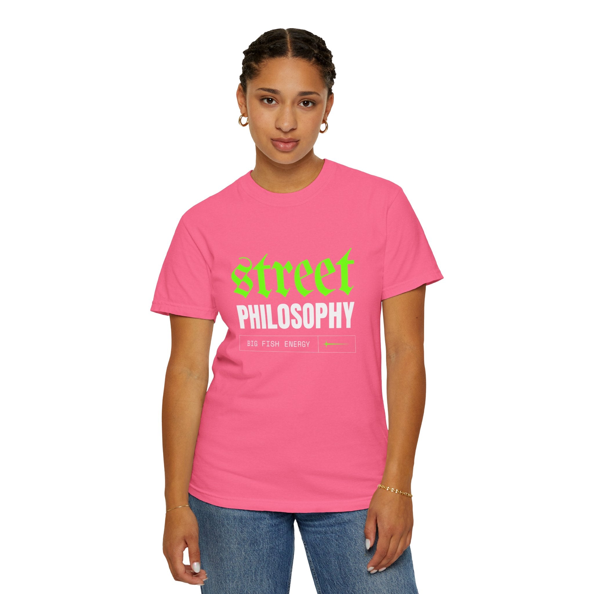 Street Philosophy Unisex Garment-Dyed T-shirt - Trendy Graphic Tee for Fashion Lovers, Streetwear, Casualwear, Gift for Friends, [...]