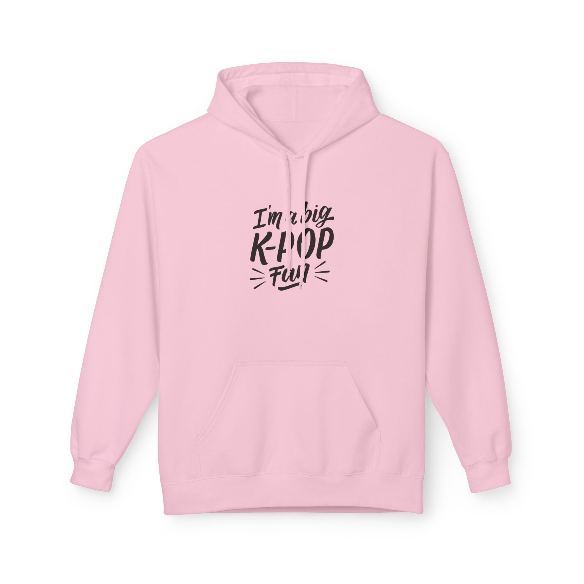 K-Pop Fleece Hoodie, Unisex Streetwear, Cozy Gift for Music Lovers, Festival Apparel, Music Concert Hoodie