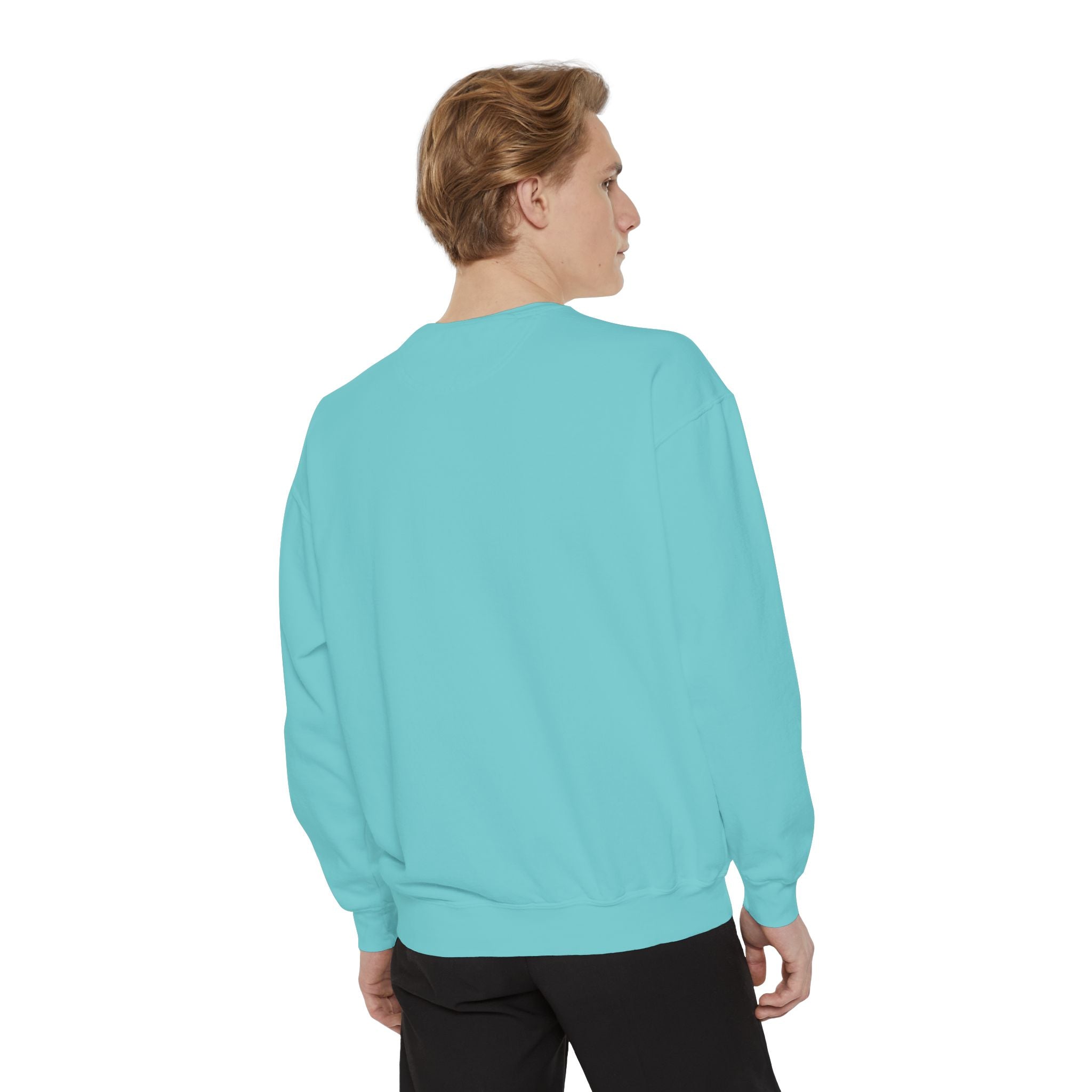 Sunny Days Ahead Unisex Garment-Dyed Sweatshirt, Cozy Pullover, Casual Outfit, Spring Fashion, Gift for Friends