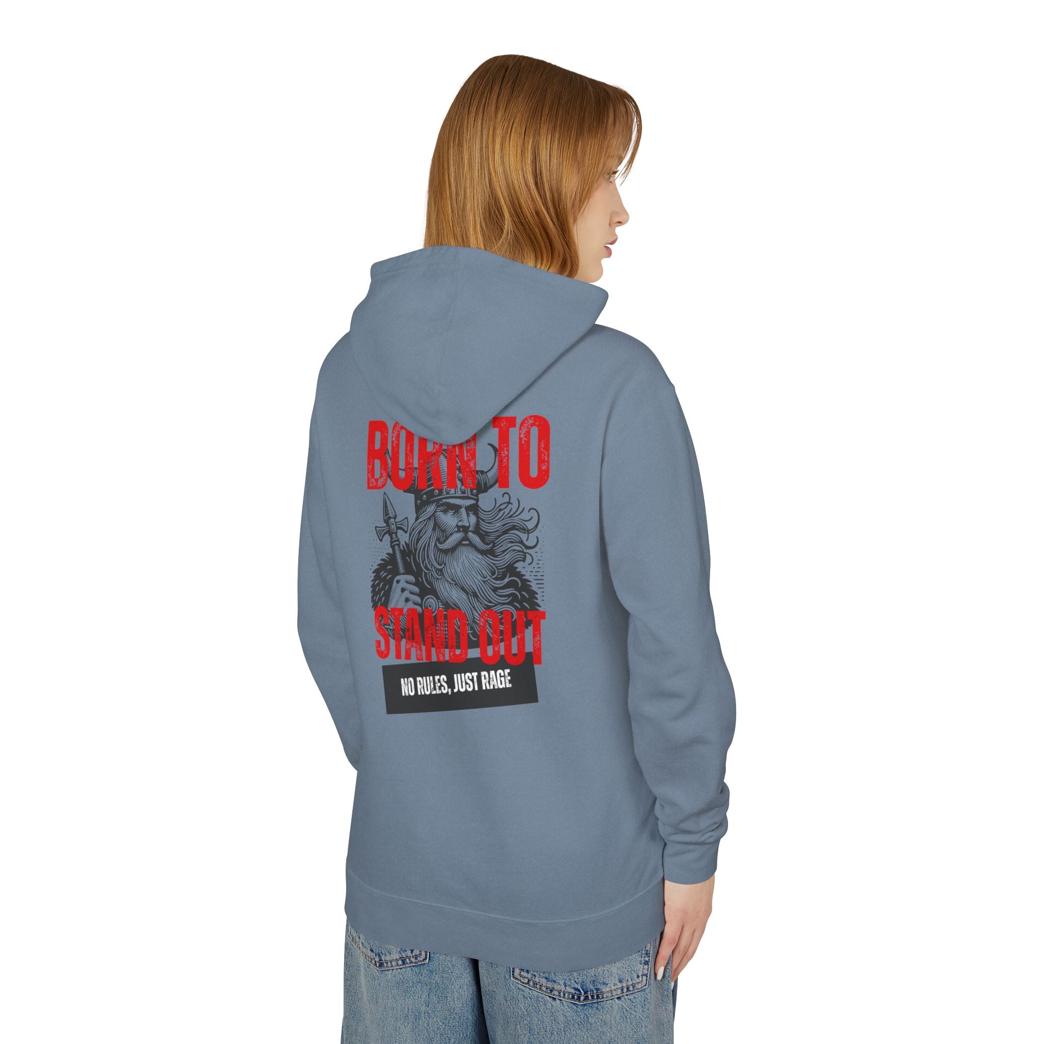 Born To Stand Out Unisex Lightweight Hooded Sweatshirt