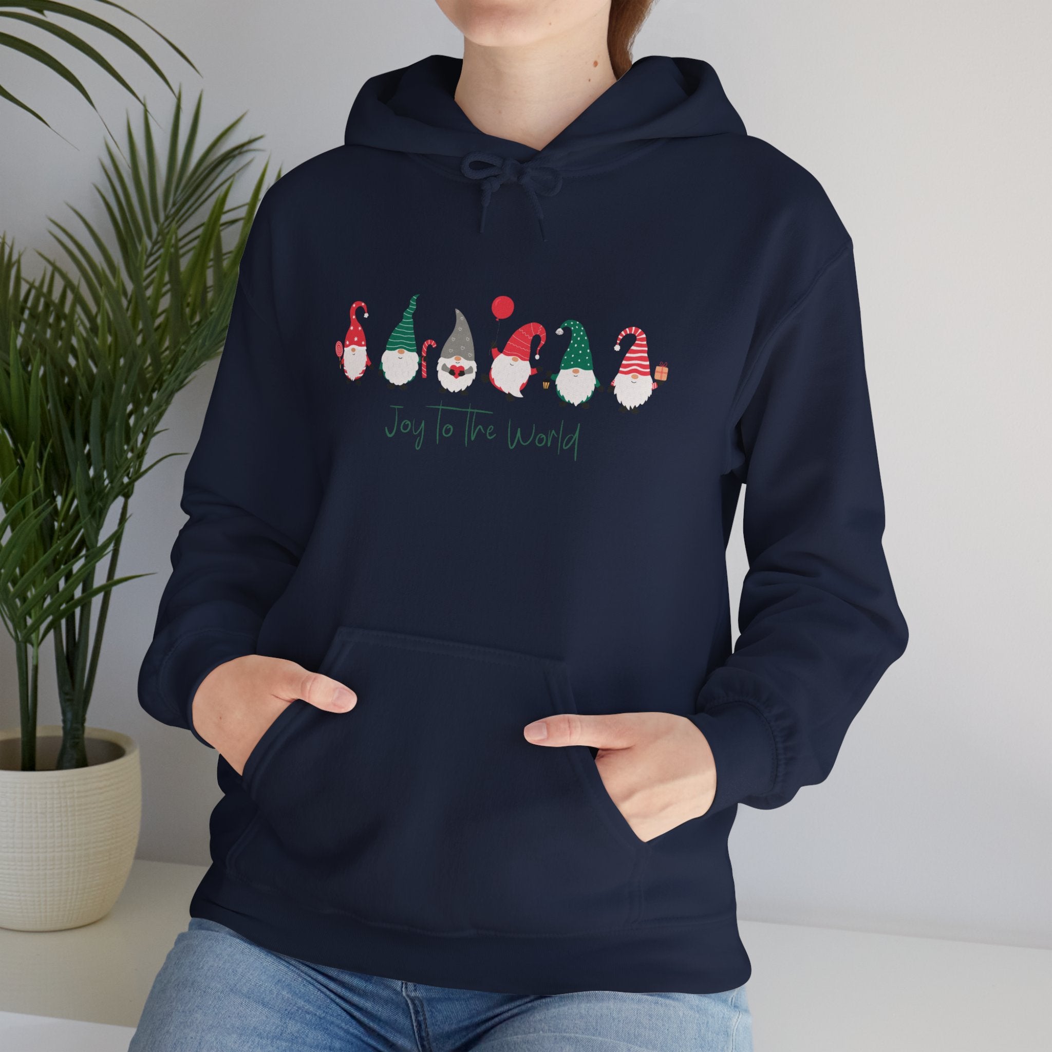 Christmas Gnome Hoodie – Cute Holiday Gnomes Christmas Sweater Hoodie