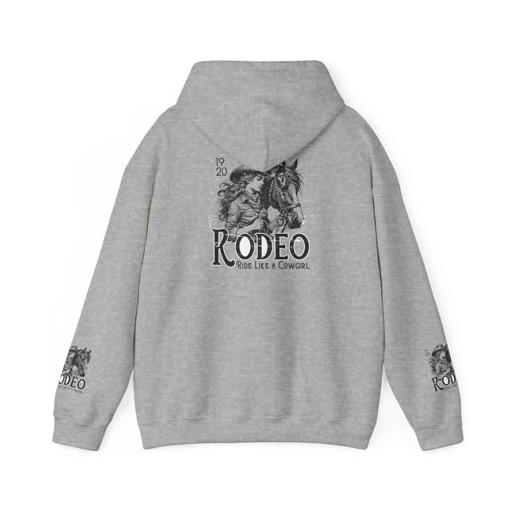 Rodeo Life Hoodie, Unisex Sweatshirt for Cowgirl/Cowboy, Perfect for Western Theme Parties and Country Events, Gift for Rodeo Fans
