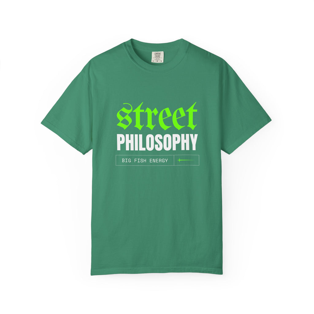 Street Philosophy Unisex Garment-Dyed T-shirt - Trendy Graphic Tee for Fashion Lovers, Streetwear, Casualwear, Gift for Friends, [...]