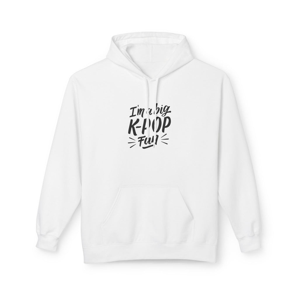 K-Pop Fleece Hoodie, Unisex Streetwear, Cozy Gift for Music Lovers, Festival Apparel, Music Concert Hoodie