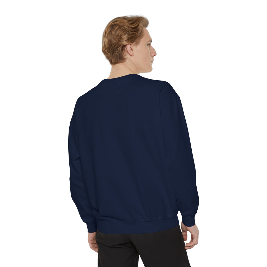 Sunny Days Ahead Unisex Garment-Dyed Sweatshirt, Cozy Pullover, Casual Outfit, Spring Fashion, Gift for Friends