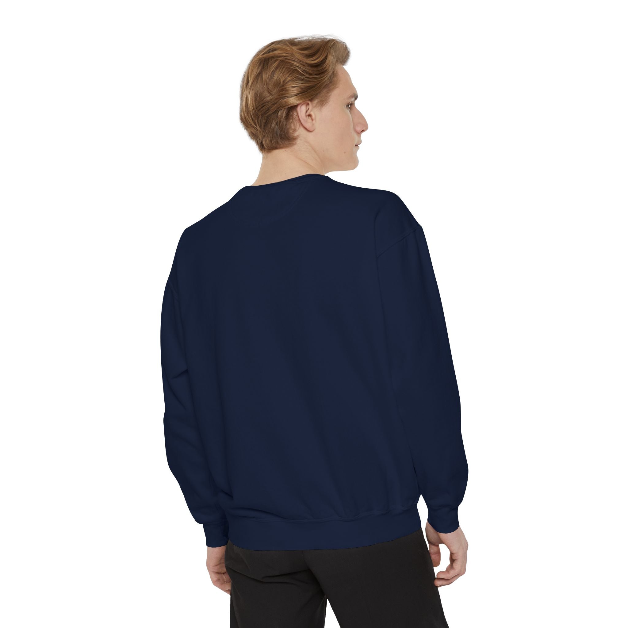 Sunny Days Ahead Unisex Garment-Dyed Sweatshirt, Cozy Pullover, Casual Outfit, Spring Fashion, Gift for Friends