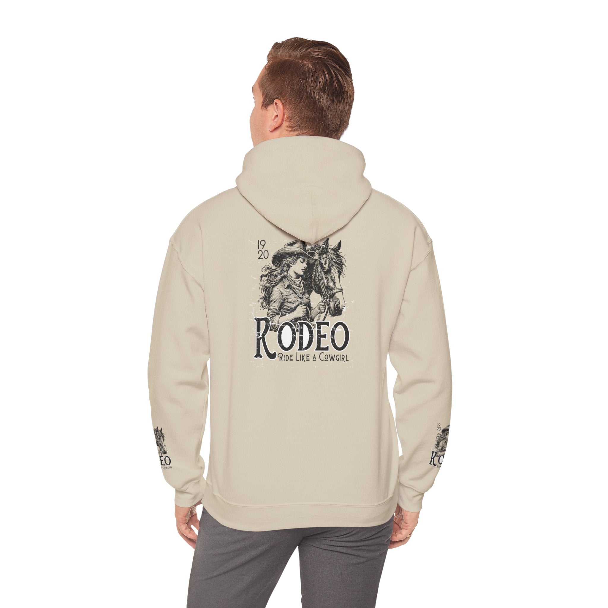 Rodeo Life Hoodie, Unisex Sweatshirt for Cowgirl/Cowboy, Perfect for Western Theme Parties and Country Events, Gift for Rodeo Fans
