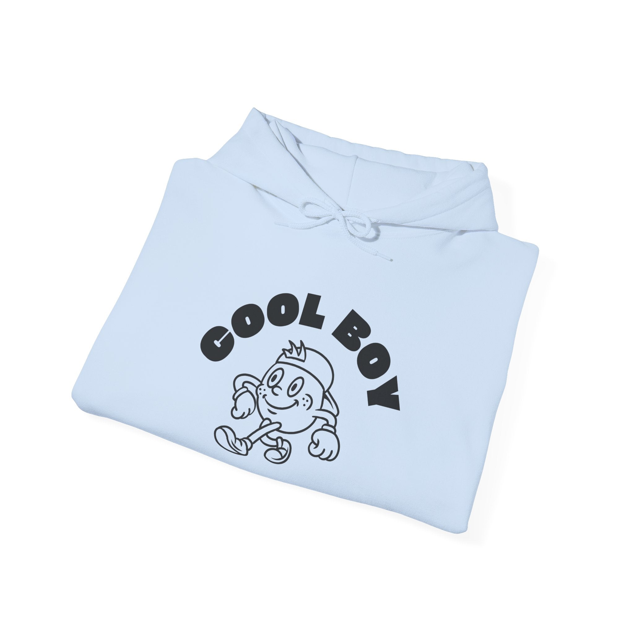 Cool Boy Unisex Hooded Sweatshirt, Casualwear for Teens, Gift for Him, Cozy Layering, Streetwear Style, Everyday Comfort