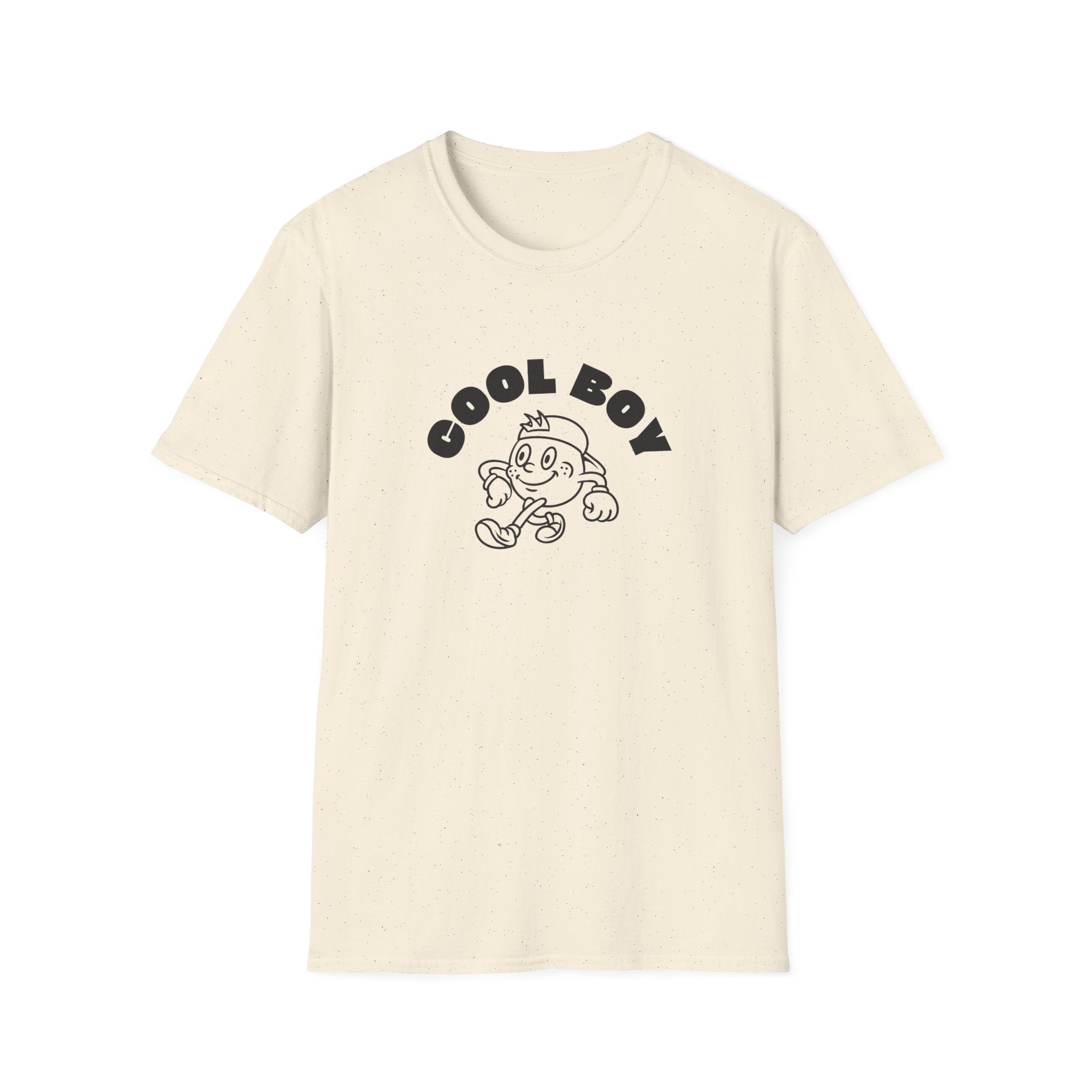 Cool Boy Graphic Tee — Retro Cartoon Design