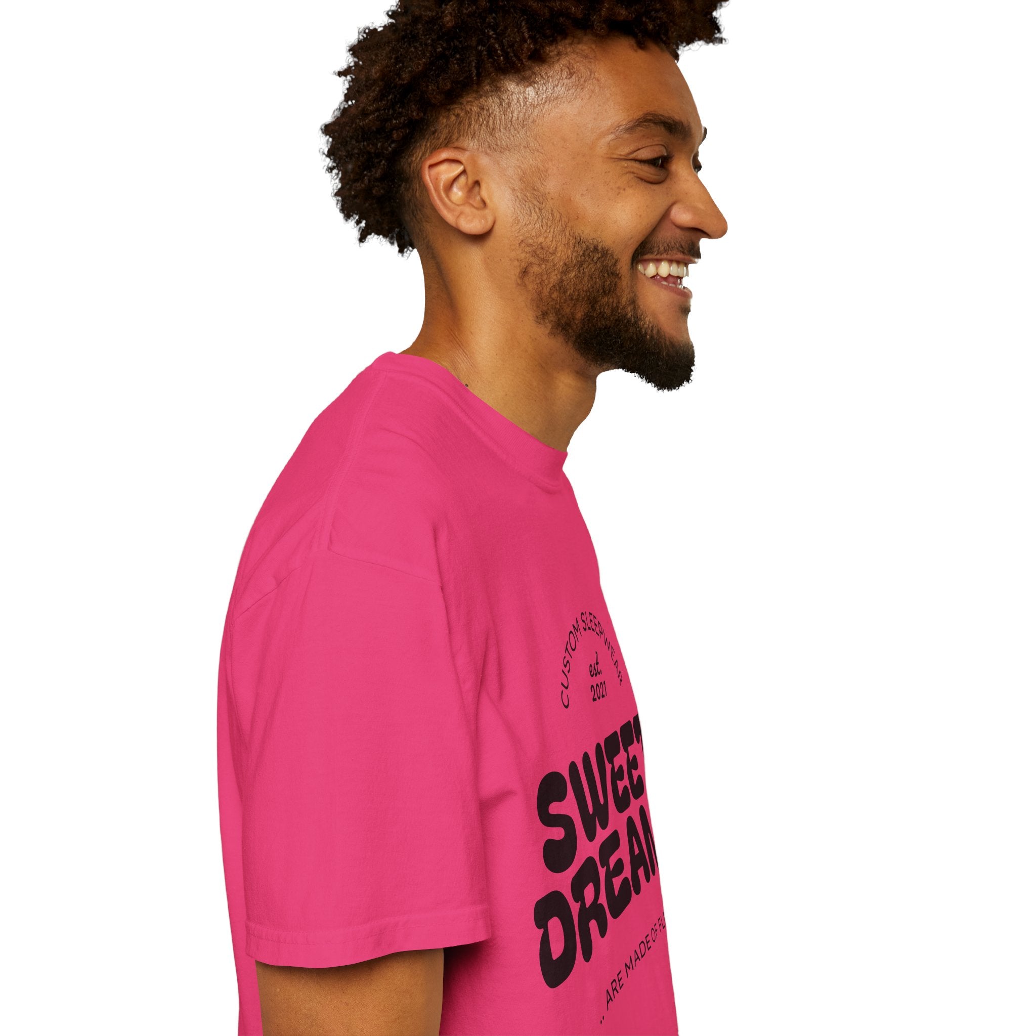 Custom Sweet Dreams T-Shirt, Unisex Sleepwear, Relaxed Fit Tee, Cozy Gift for Sleep Lovers, Lounge Wear, Dreamy Apparel