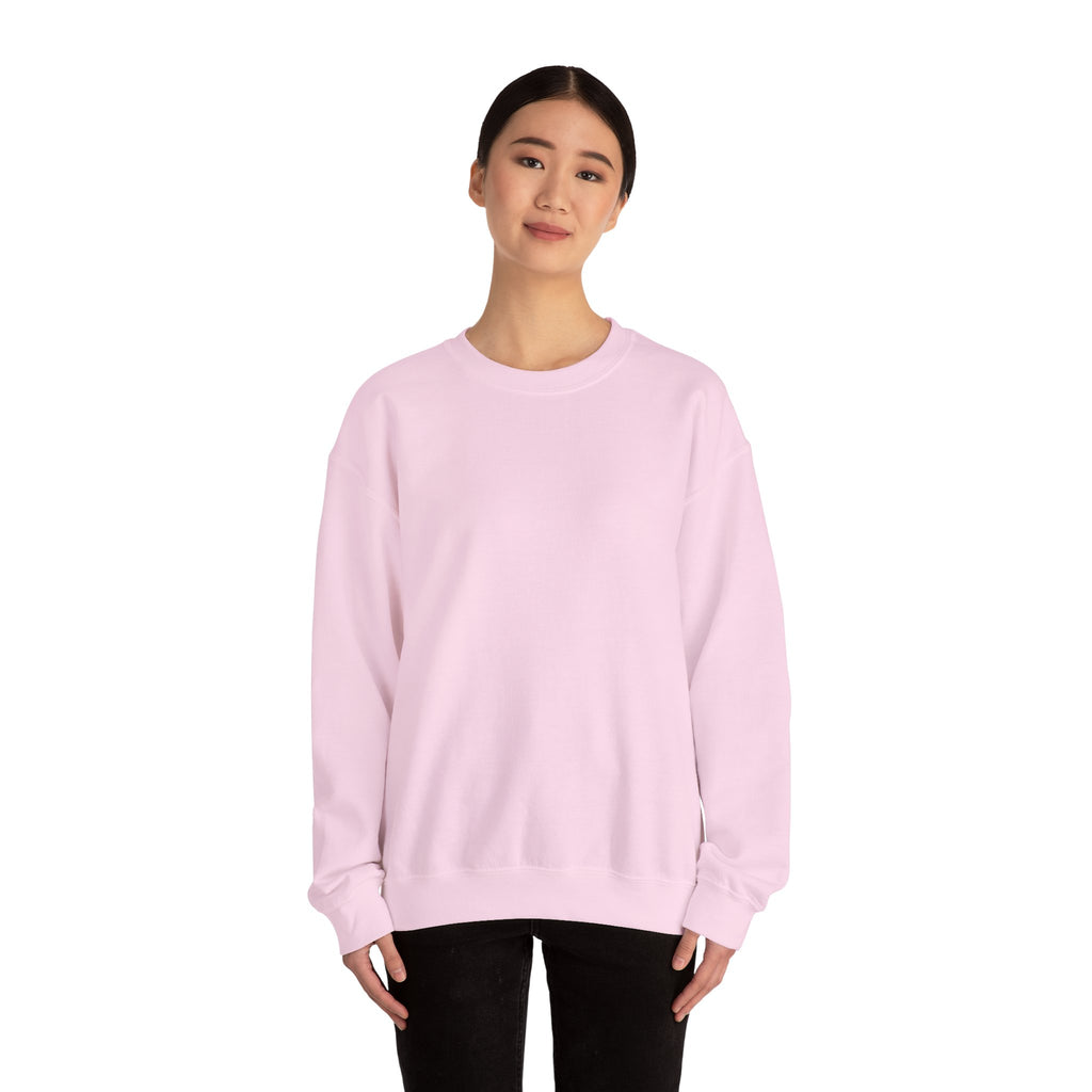 Happy and Dazzling Unisex Heavy Blend™ Crewneck Sweatshirt, Cozy Gift, Casual Wear, Everyday Comfort, Perfect for Birthdays or Celebrations