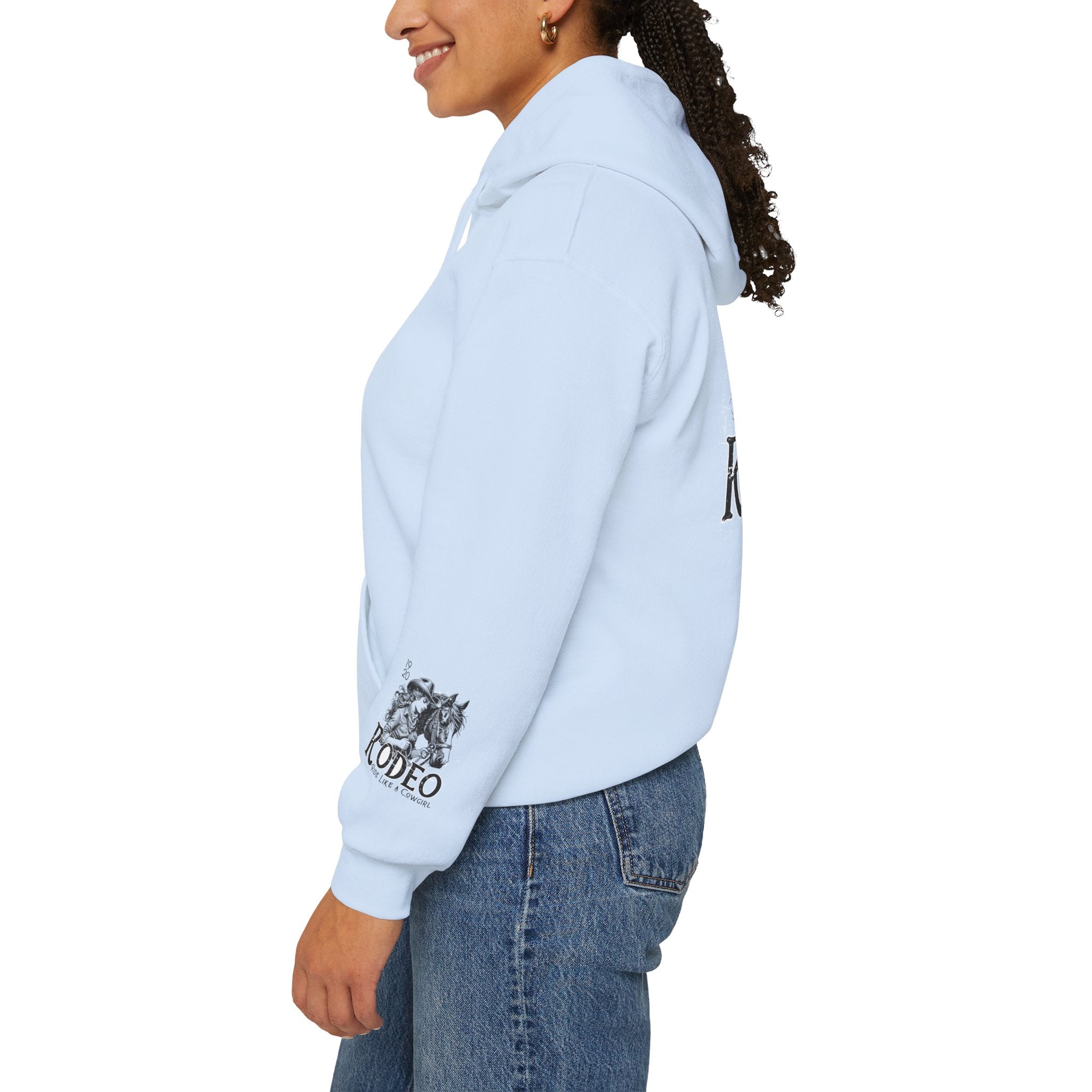 Rodeo Life Hoodie, Unisex Sweatshirt for Cowgirl/Cowboy, Perfect for Western Theme Parties and Country Events, Gift for Rodeo Fans