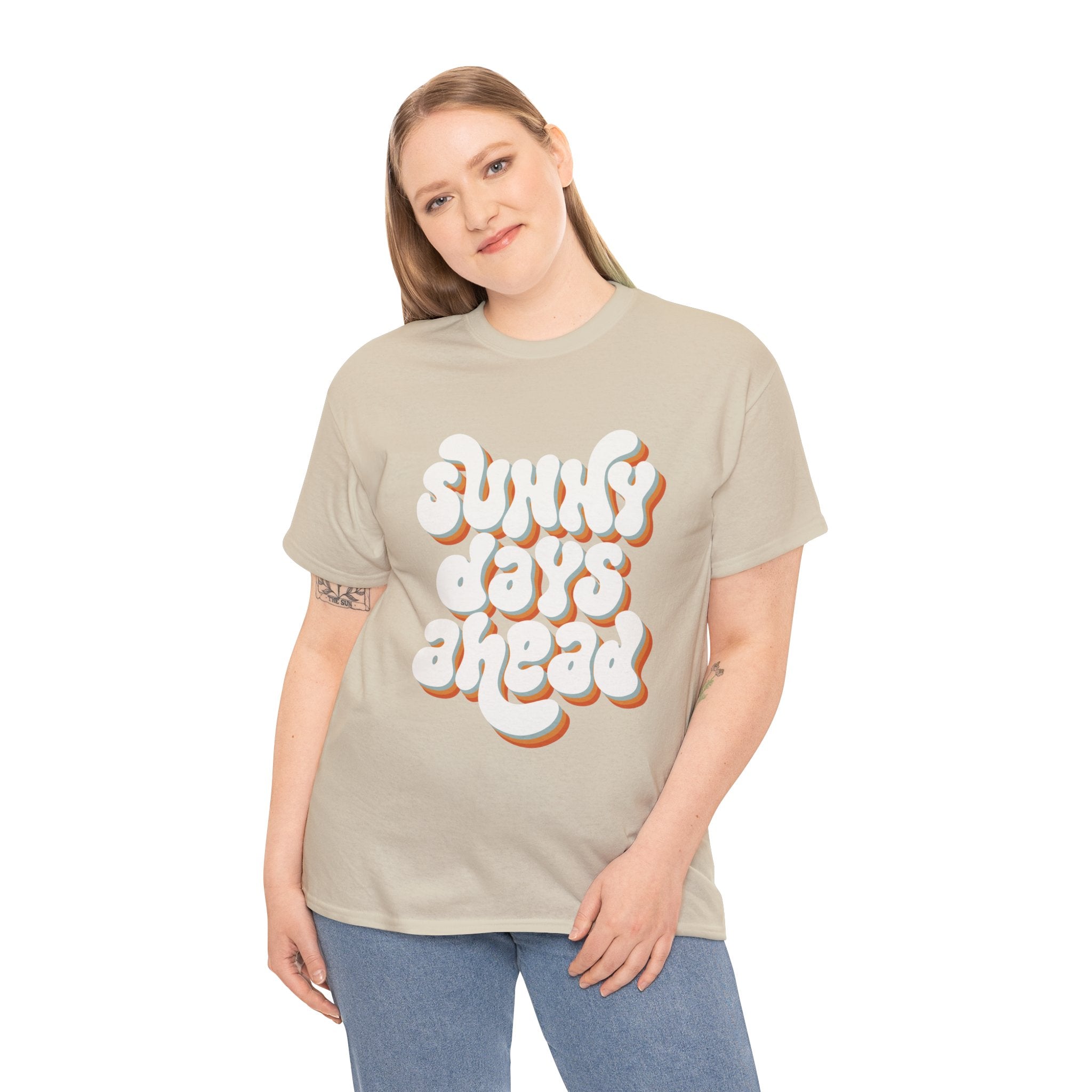 Lighthearted Sunshine Tee - Perfect for Summer, Casual Outings, Gifts, Events, Relaxed Style
