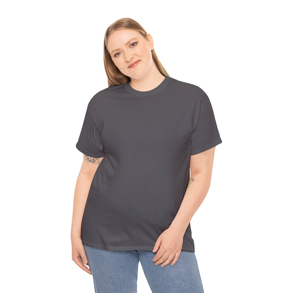Unisex Heavy Cotton Tee: 'I Love You with All My Butt' Fun Graphic Shirt, Gift for Couples, Quirky Humor Tee, Valentine's Day, Anniversary