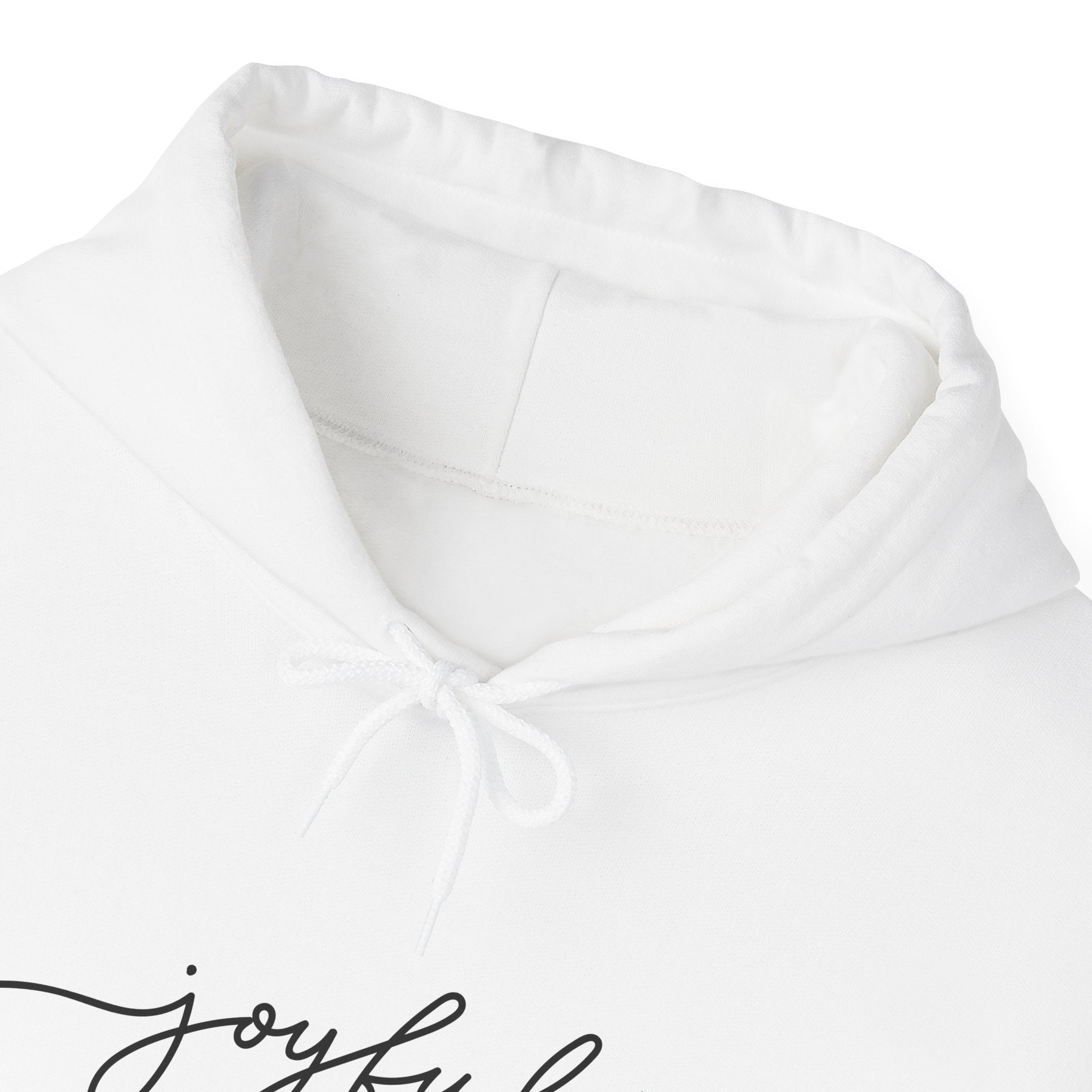 Joyful Hoodie for Comfort and Cheer, Unisex Sweatshirt for Gifts, Everyday Wear, Cozy Handmade Apparel, Celebration Outfit, Relaxed Style