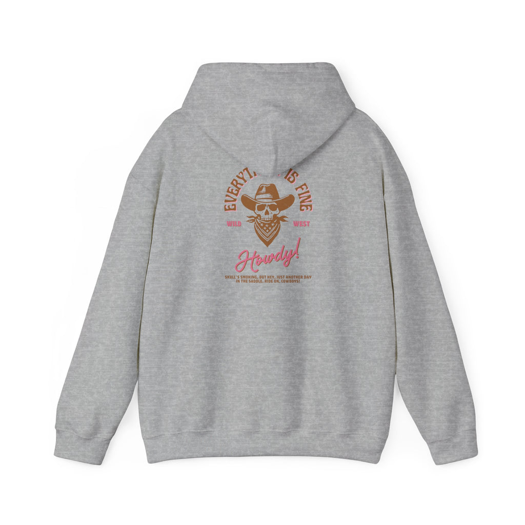 Howdy Vintage Western Hoodie, Cozy Sweatshirt, Unisex Fashion, Country Style Gift, Western Style Apparel, Everyday Casual Wear