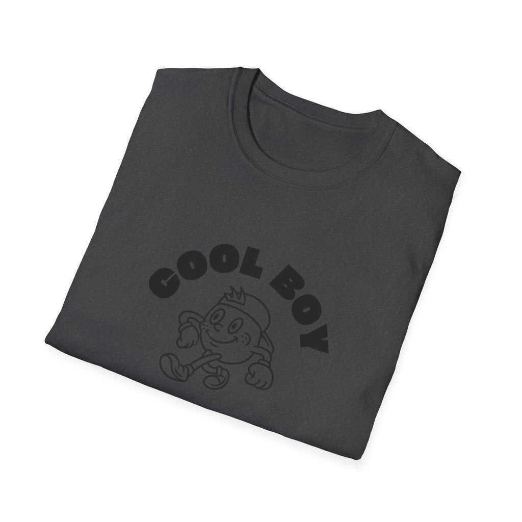 Cool Boy Graphic Tee — Retro Cartoon Design