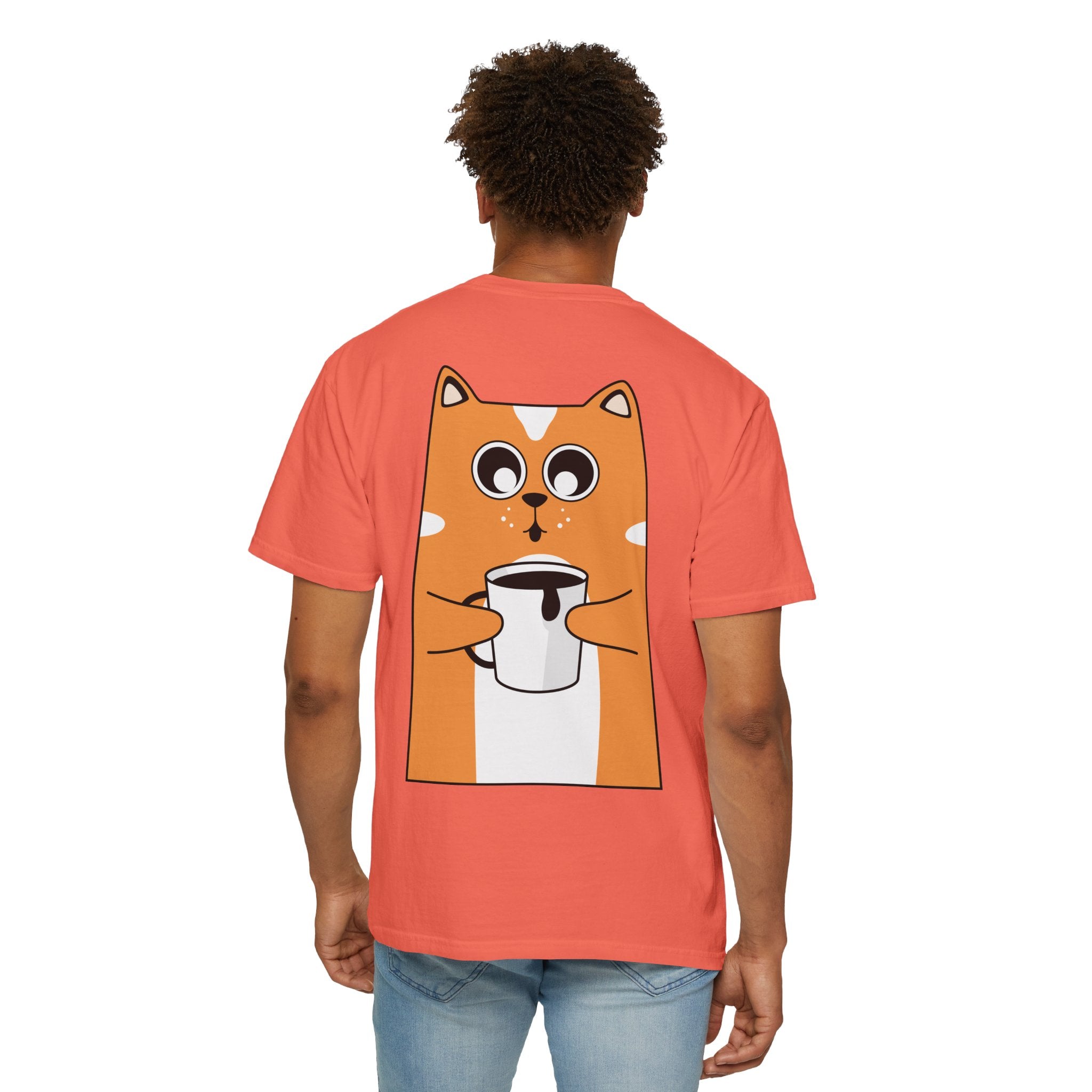 Cute Cat Graphic T-Shirt, Gift for Cat Lovers, Unisex Tee, Funny Pet Top, Animal Lover Apparel, Casual Wear