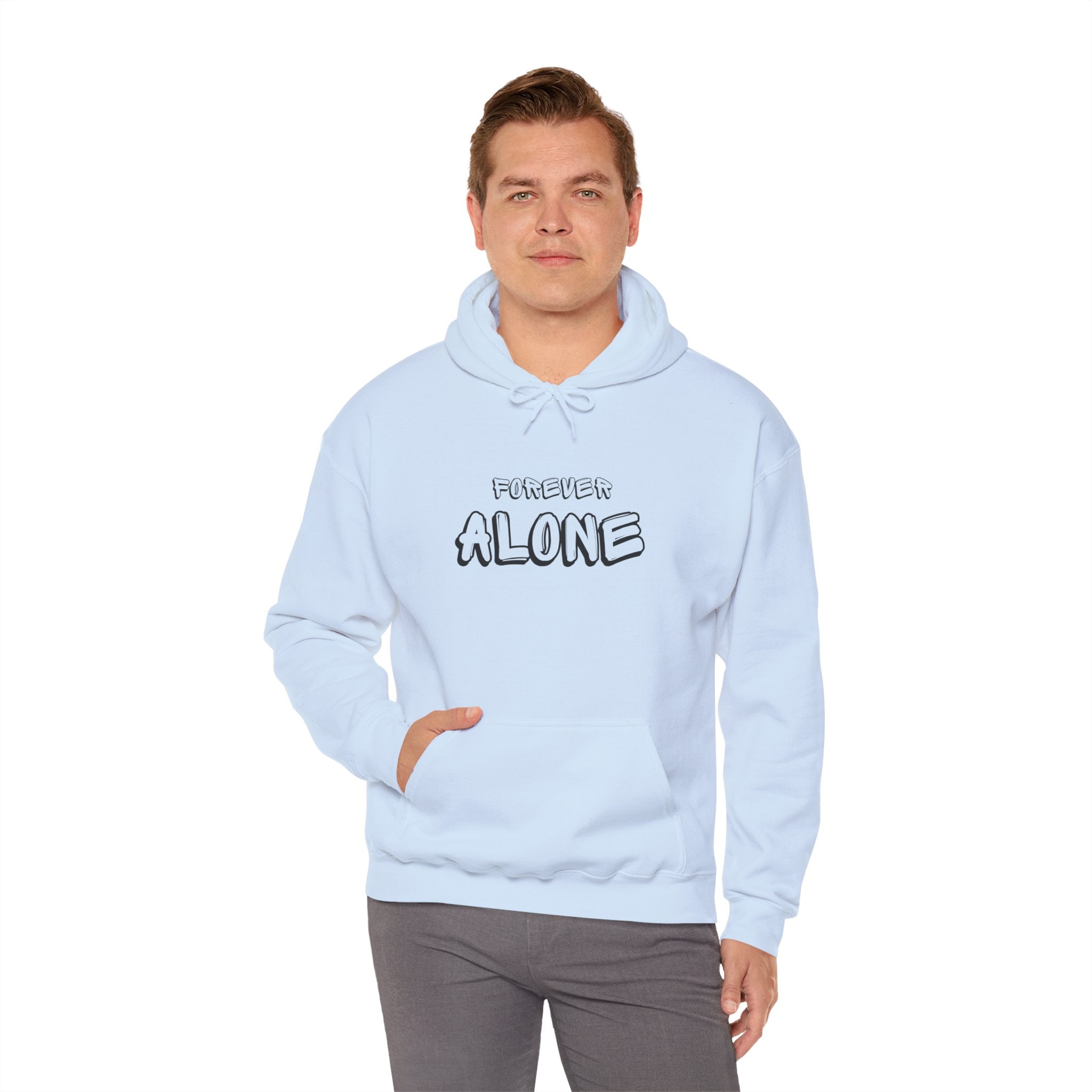 Chill Vibes Hoodie: Unisex Heavy Blend Sweatshirt, Casual Wear, Gift for Friends, Cozy Comfort, Relaxation, Everyday Apparel