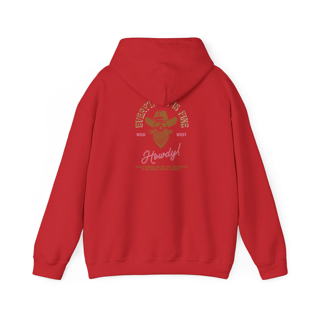 Howdy Vintage Western Hoodie, Cozy Sweatshirt, Unisex Fashion, Country Style Gift, Western Style Apparel, Everyday Casual Wear