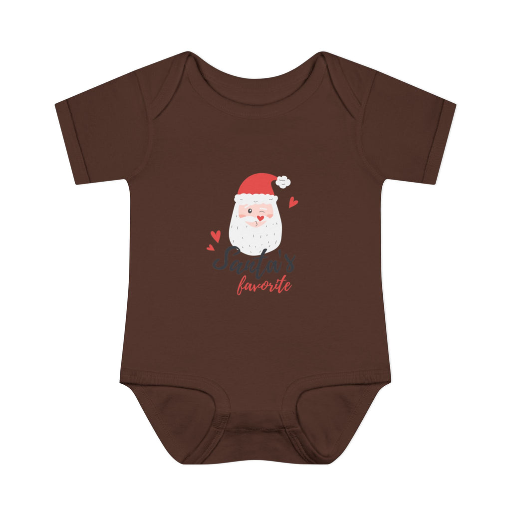 Infant Onesie - "Santa's Favorite" Cute Baby Christmas Bodysuit