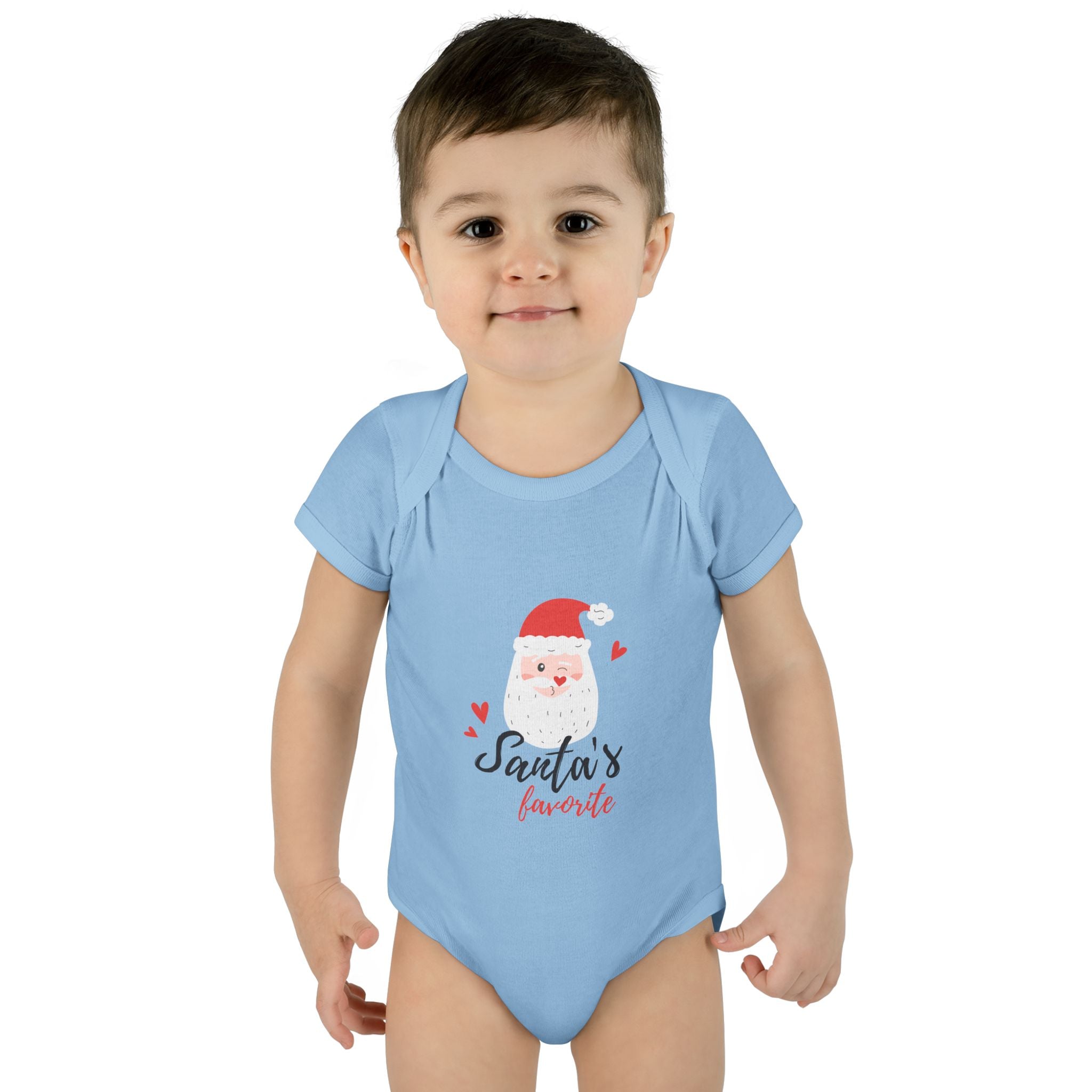 Infant Onesie - "Santa's Favorite" Cute Baby Christmas Bodysuit