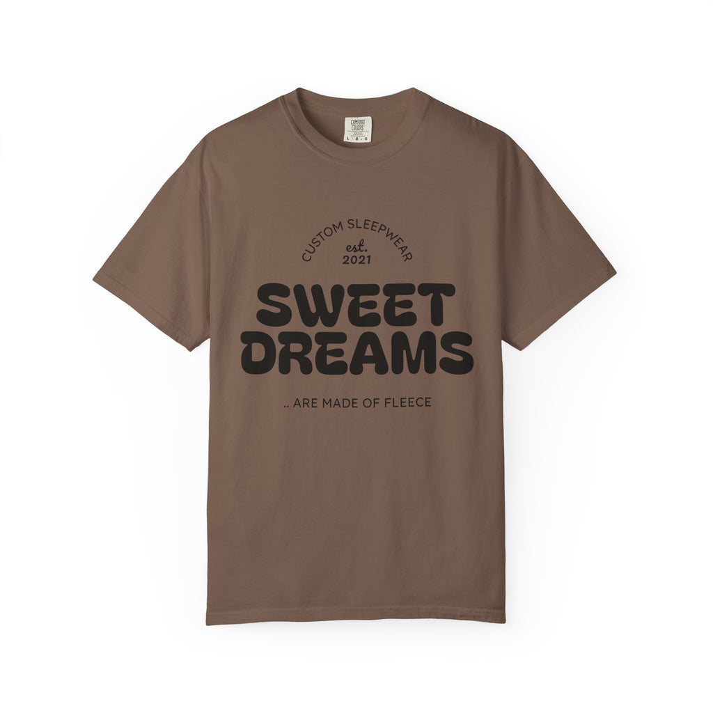 Custom Sweet Dreams T-Shirt, Unisex Sleepwear, Relaxed Fit Tee, Cozy Gift for Sleep Lovers, Lounge Wear, Dreamy Apparel