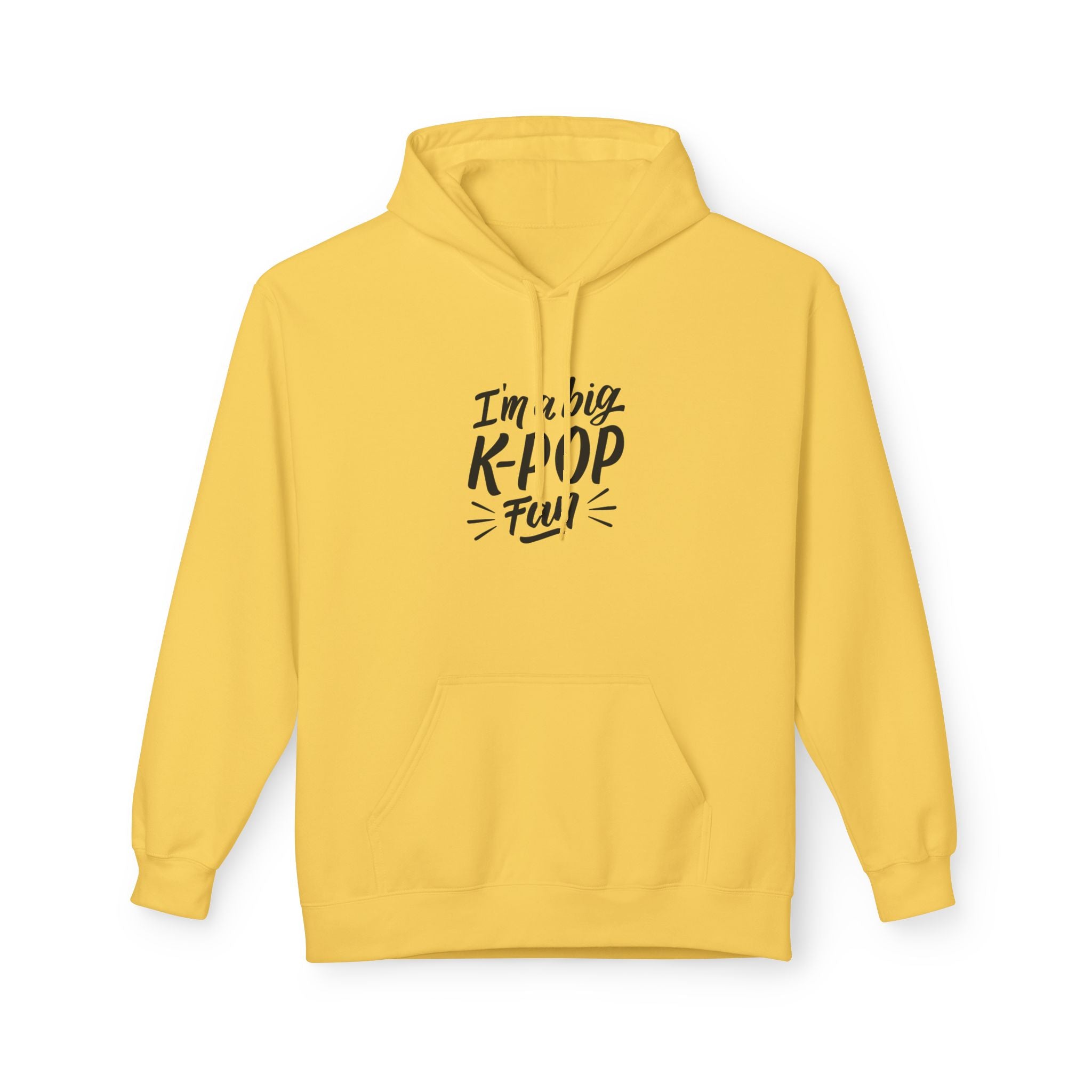 K-Pop Fleece Hoodie, Unisex Streetwear, Cozy Gift for Music Lovers, Festival Apparel, Music Concert Hoodie