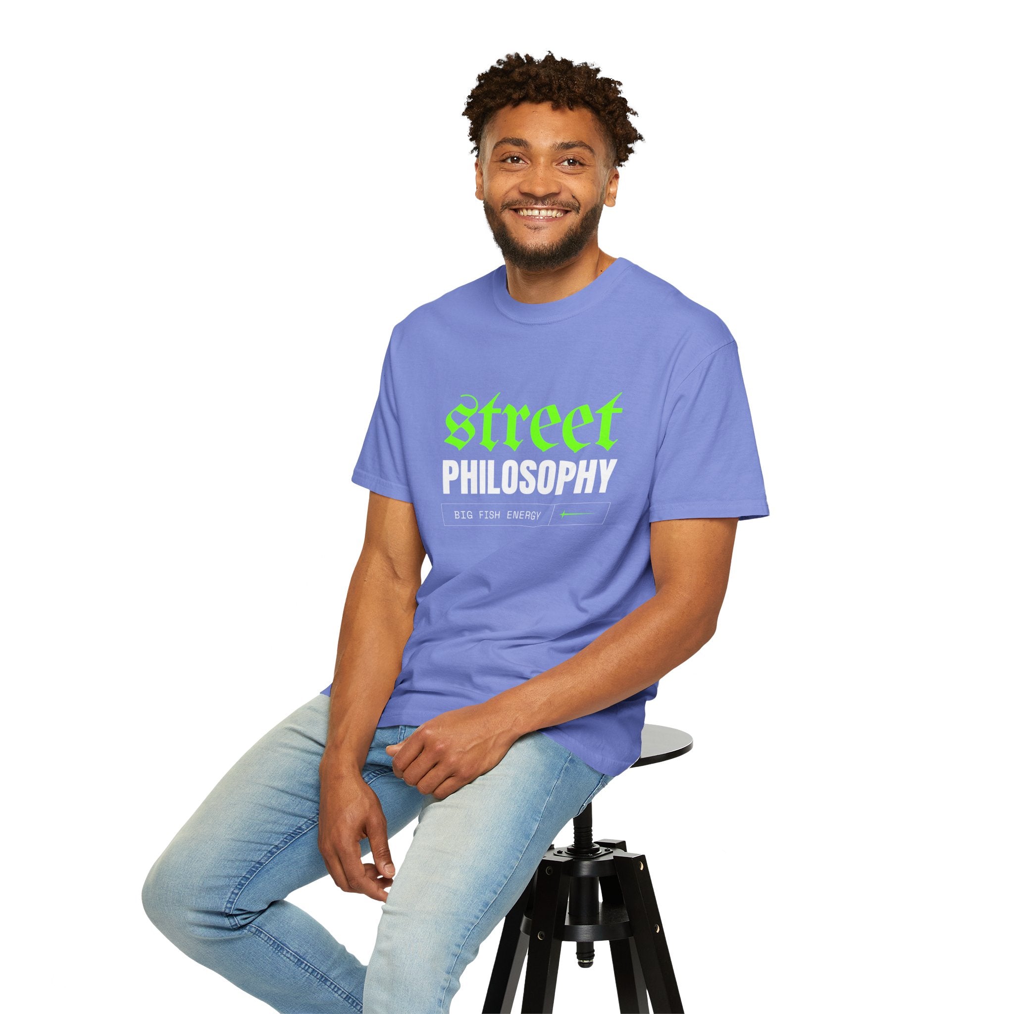 Street Philosophy Unisex Garment-Dyed T-shirt - Trendy Graphic Tee for Fashion Lovers, Streetwear, Casualwear, Gift for Friends, [...]