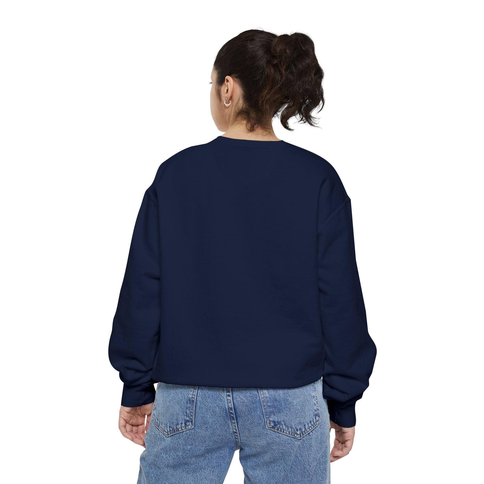 Sunny Days Ahead Unisex Garment-Dyed Sweatshirt, Cozy Pullover, Casual Outfit, Spring Fashion, Gift for Friends