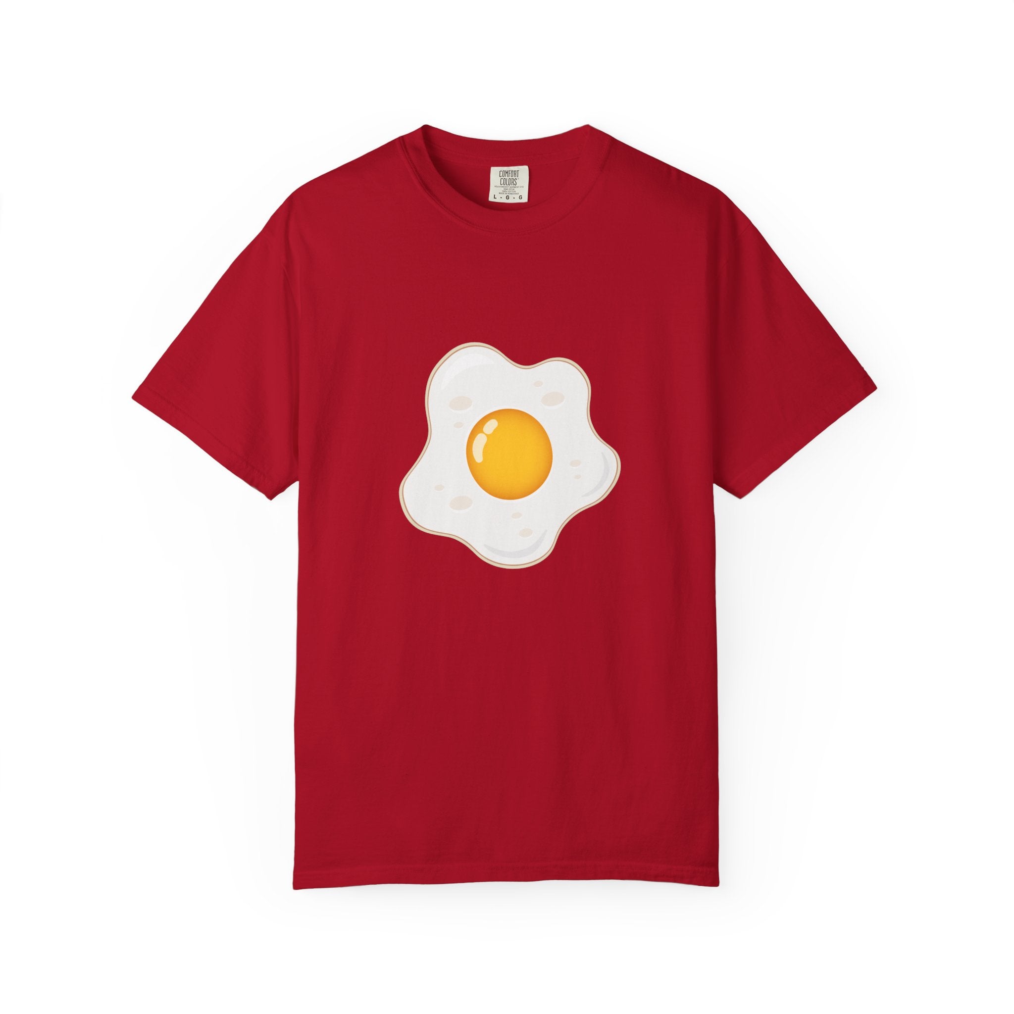 Whimsical Egg Graphic T-Shirt, Funny Food Tee, Breakfast Lover Gift, Unisex Tee for Foodies, Cute Egg Design Shirt