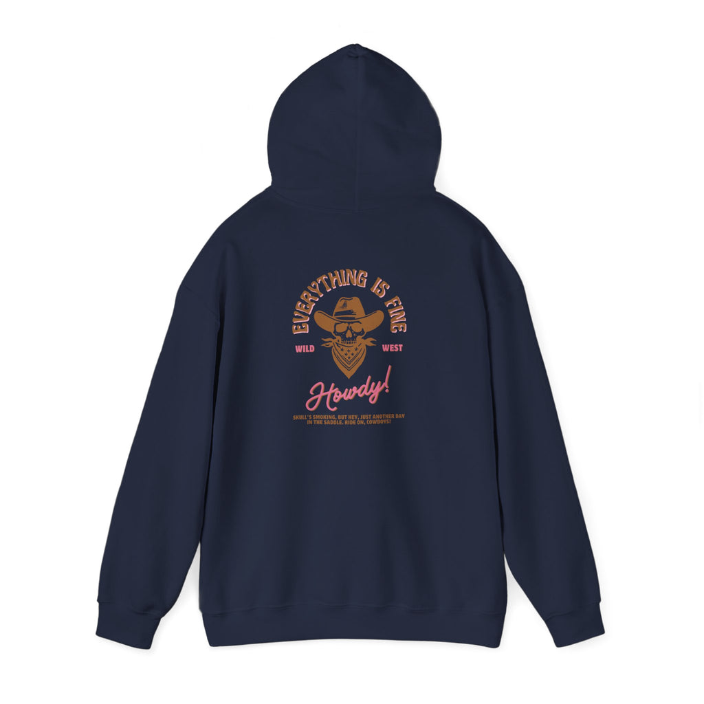 Howdy Vintage Western Hoodie, Cozy Sweatshirt, Unisex Fashion, Country Style Gift, Western Style Apparel, Everyday Casual Wear