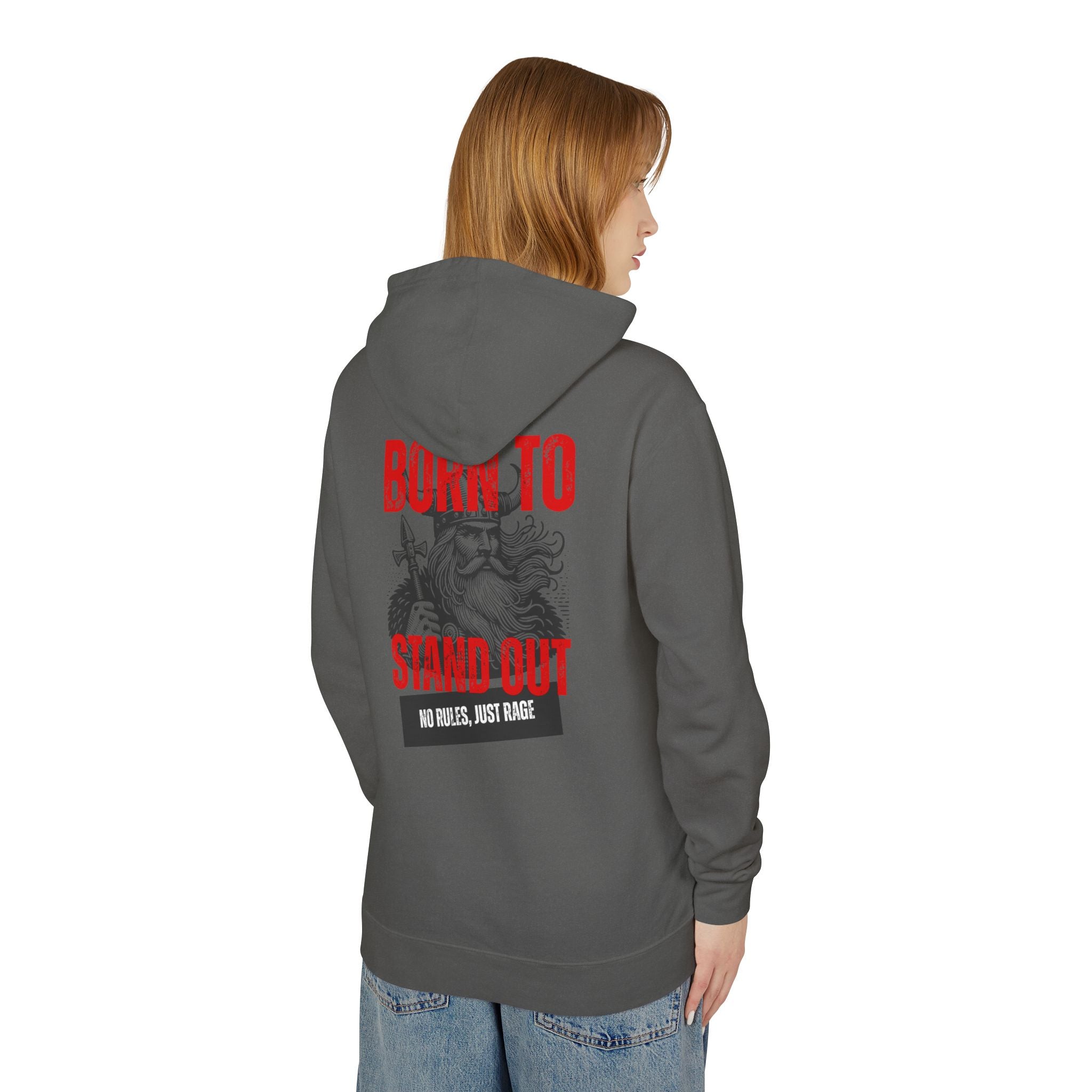 Born To Stand Out Unisex Lightweight Hooded Sweatshirt
