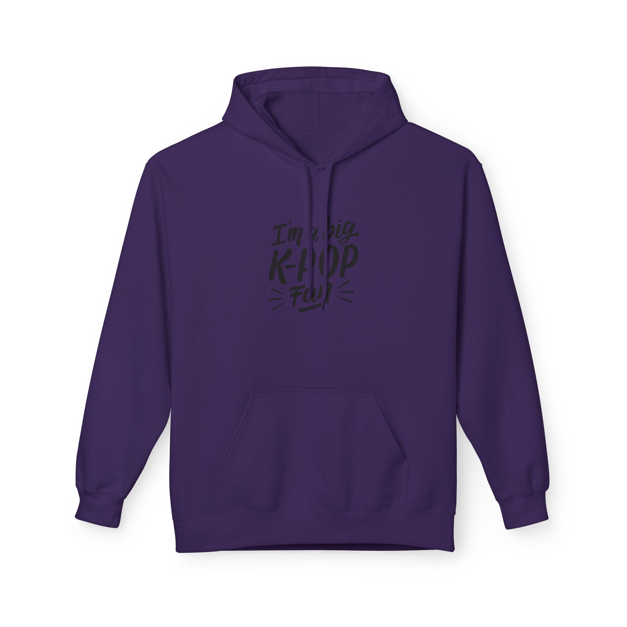 K-Pop Fleece Hoodie, Unisex Streetwear, Cozy Gift for Music Lovers, Festival Apparel, Music Concert Hoodie