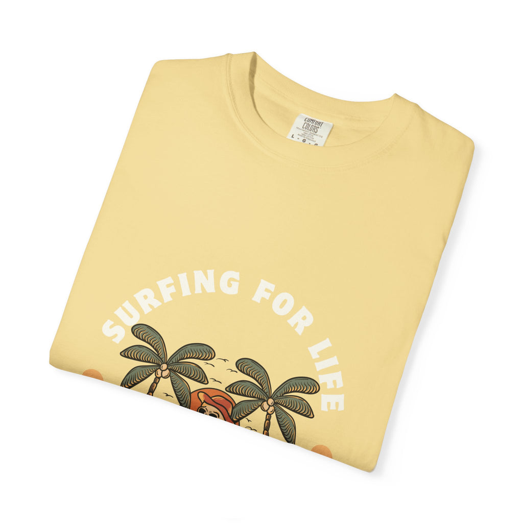 Surfing for Life T-Shirt | Vintage Summer Vibe Tee | Perfect for Beach Days, Surf Lovers, Summer Parties, Adventure Seekers