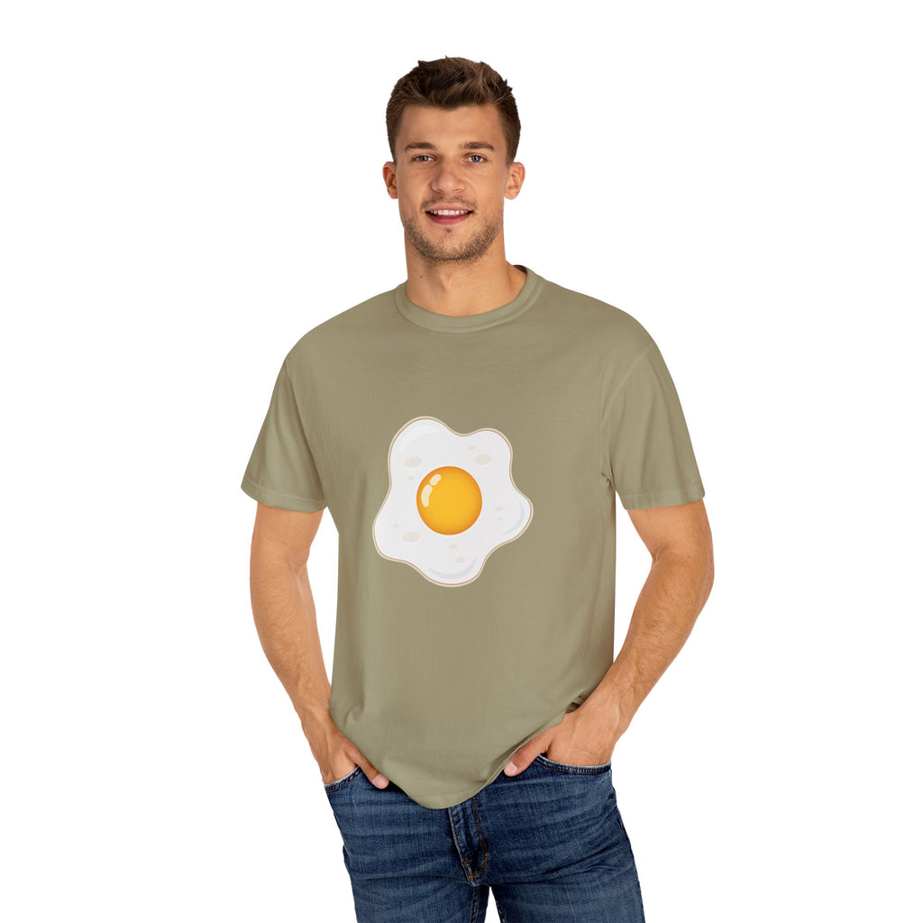 Whimsical Egg Graphic T-Shirt, Funny Food Tee, Breakfast Lover Gift, Unisex Tee for Foodies, Cute Egg Design Shirt