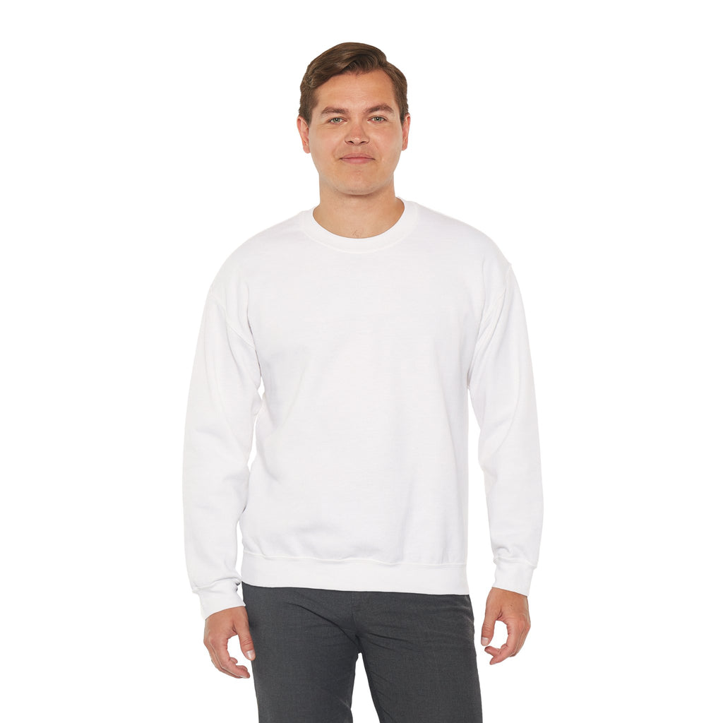 Happy and Dazzling Unisex Heavy Blend™ Crewneck Sweatshirt, Cozy Gift, Casual Wear, Everyday Comfort, Perfect for Birthdays or Celebrations