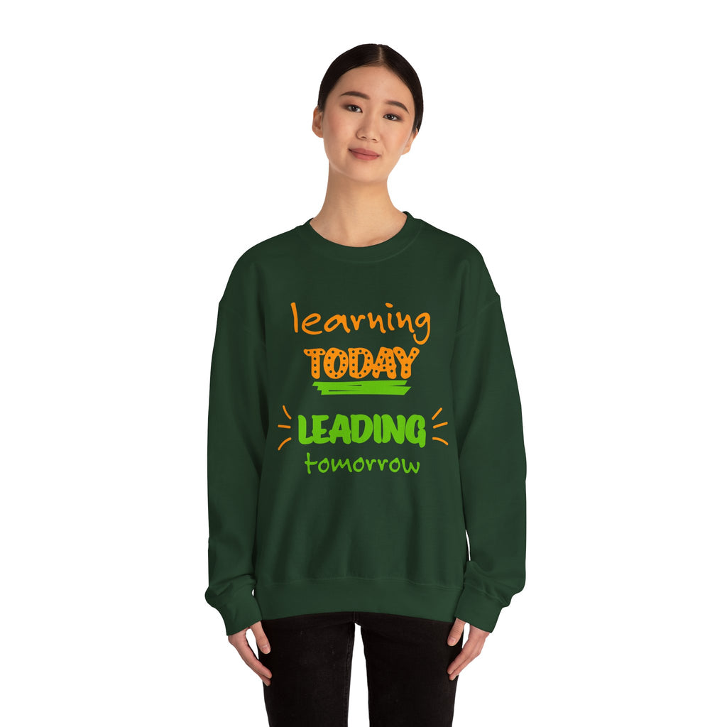 Inspirational Learning Sweatshirt, Motivational Crewneck, Education Apparel, Teacher Gift, Back to School Fashion
