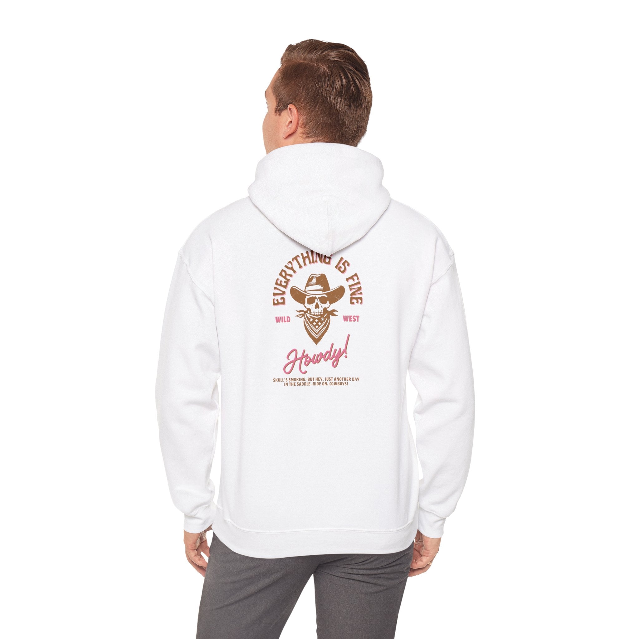 Howdy Vintage Western Hoodie, Cozy Sweatshirt, Unisex Fashion, Country Style Gift, Western Style Apparel, Everyday Casual Wear